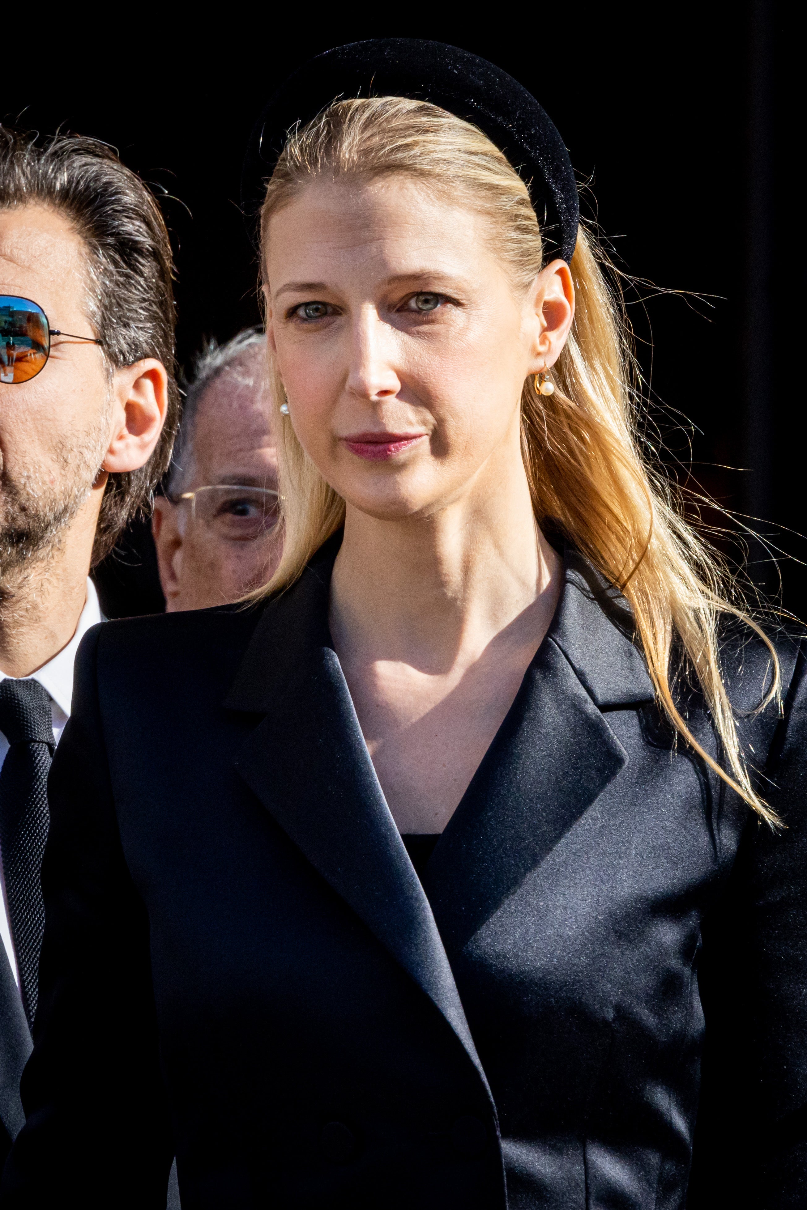 Lady Gabriella Windsor attends the funeral of former King Constantine II of Greece on January 16, 2023 in Athens, Greece