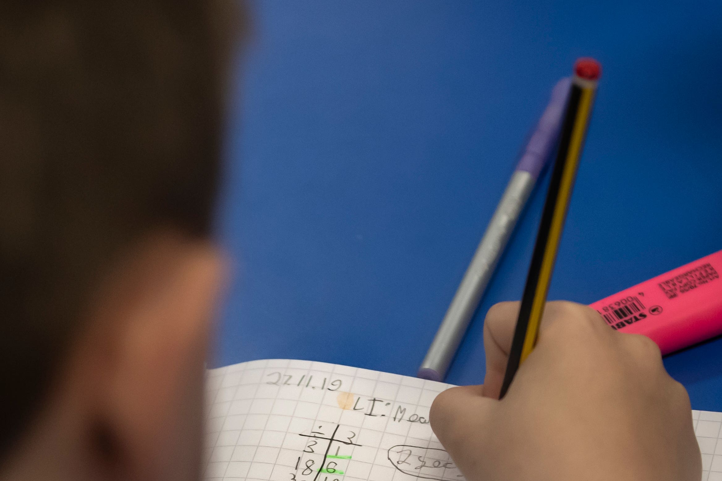 A child at school (Danny Lawson/PA)