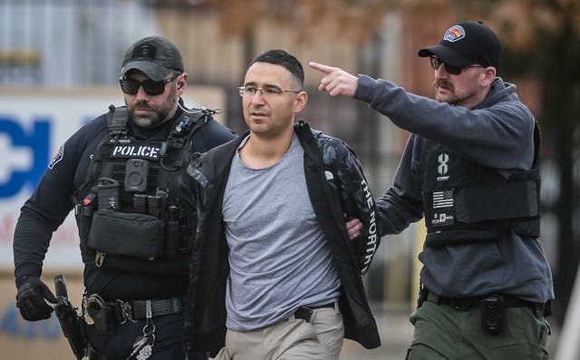 <p>Solomon Peña was taken into custody by Albuquerque police in January </p>