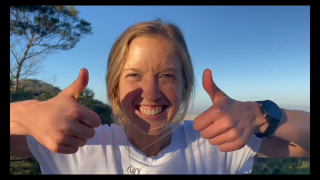 <p>Erchana Murray-Bartlett has set a new world record  most consecutive daily marathons by a woman </p>