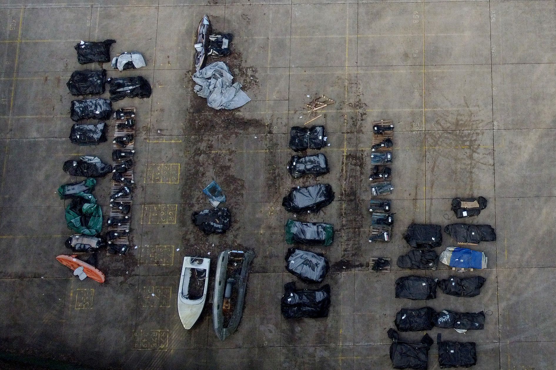 Migrants have not crossed the Channel to the UK for 14 days – the longest stretch without any arrivals for nine months (Gareth Fuller/PA)