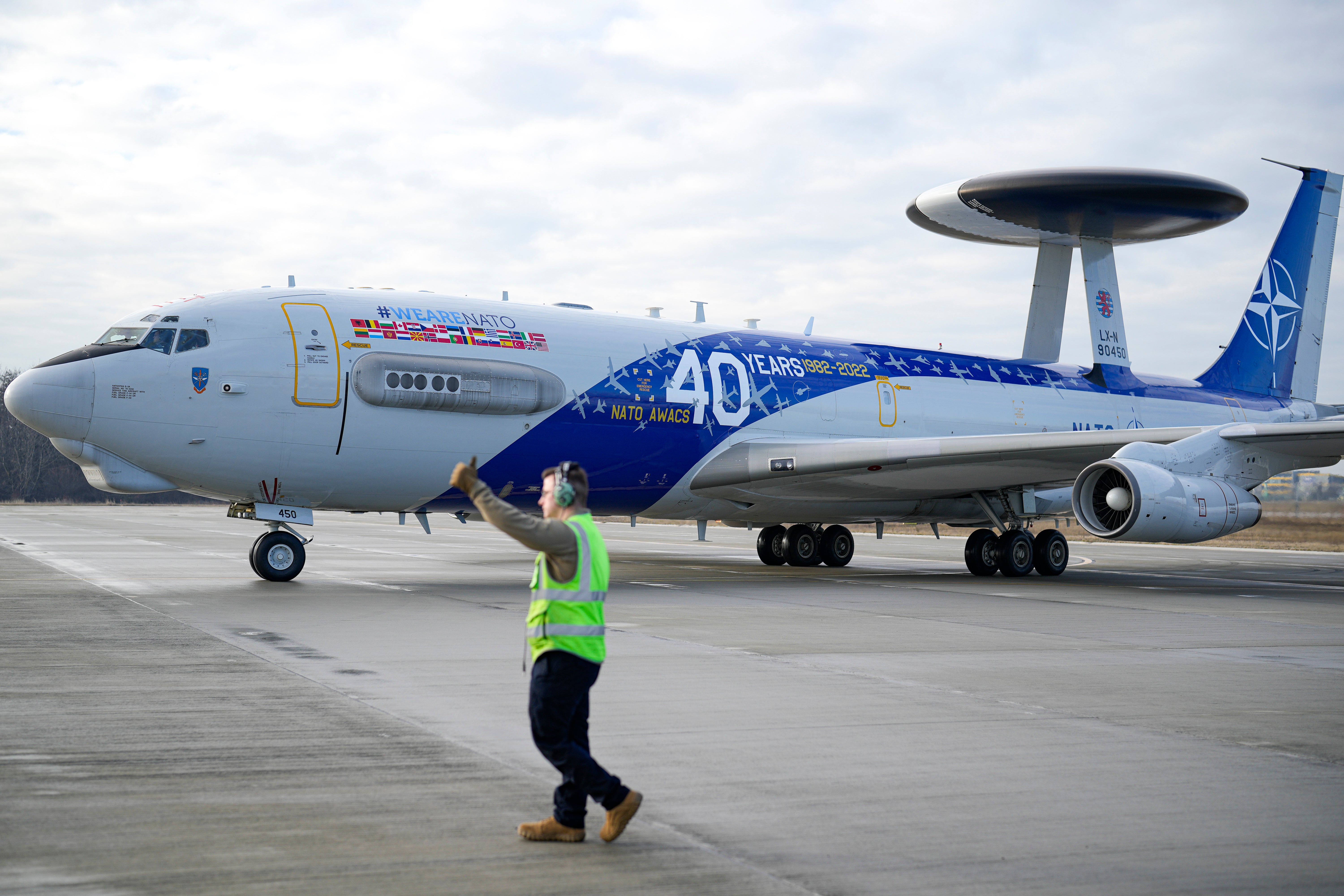 Romania Russia NATO AWACS