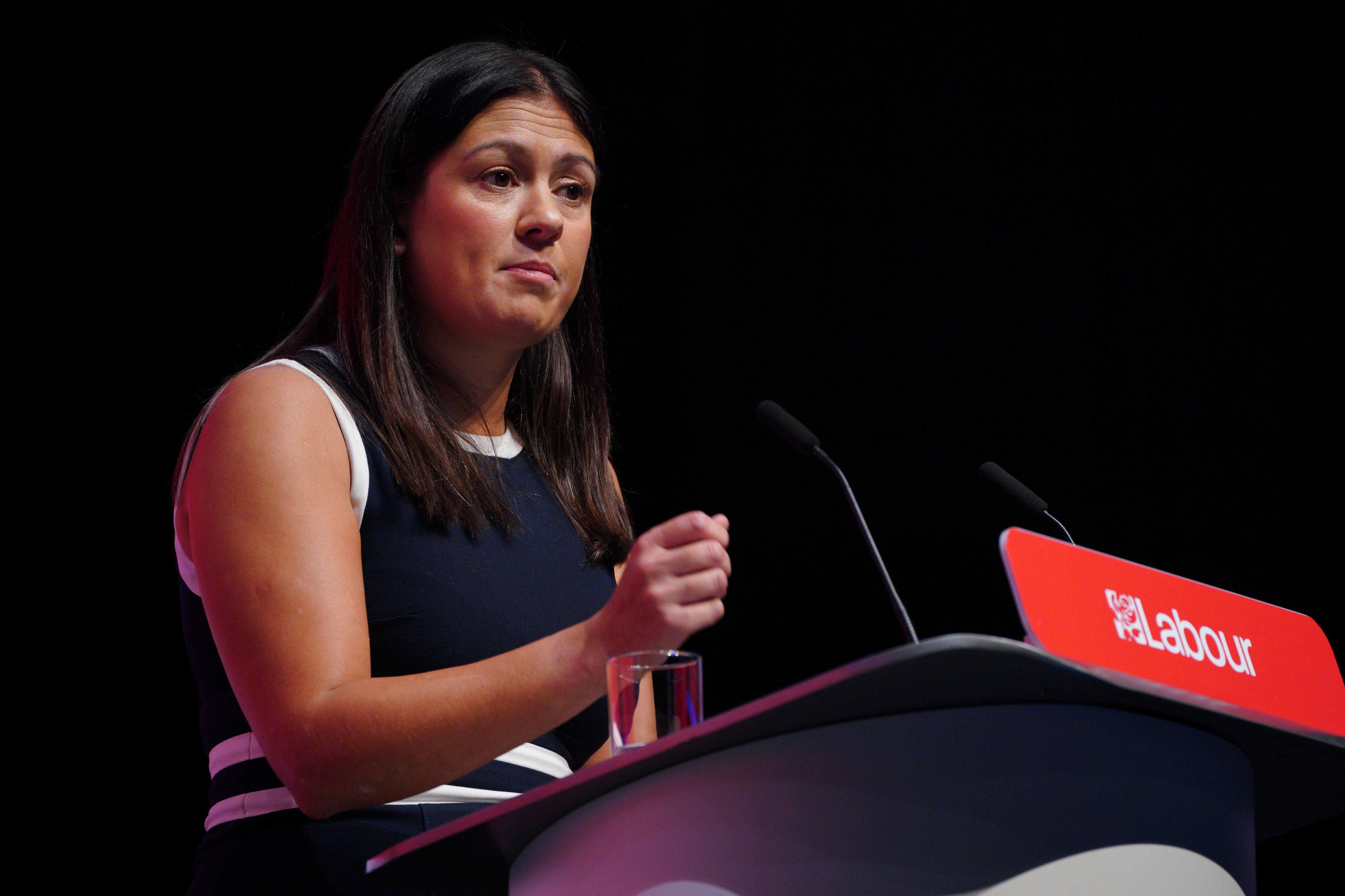 Shadow levelling up secretary Lisa Nandy (Peter Byrne/PA)