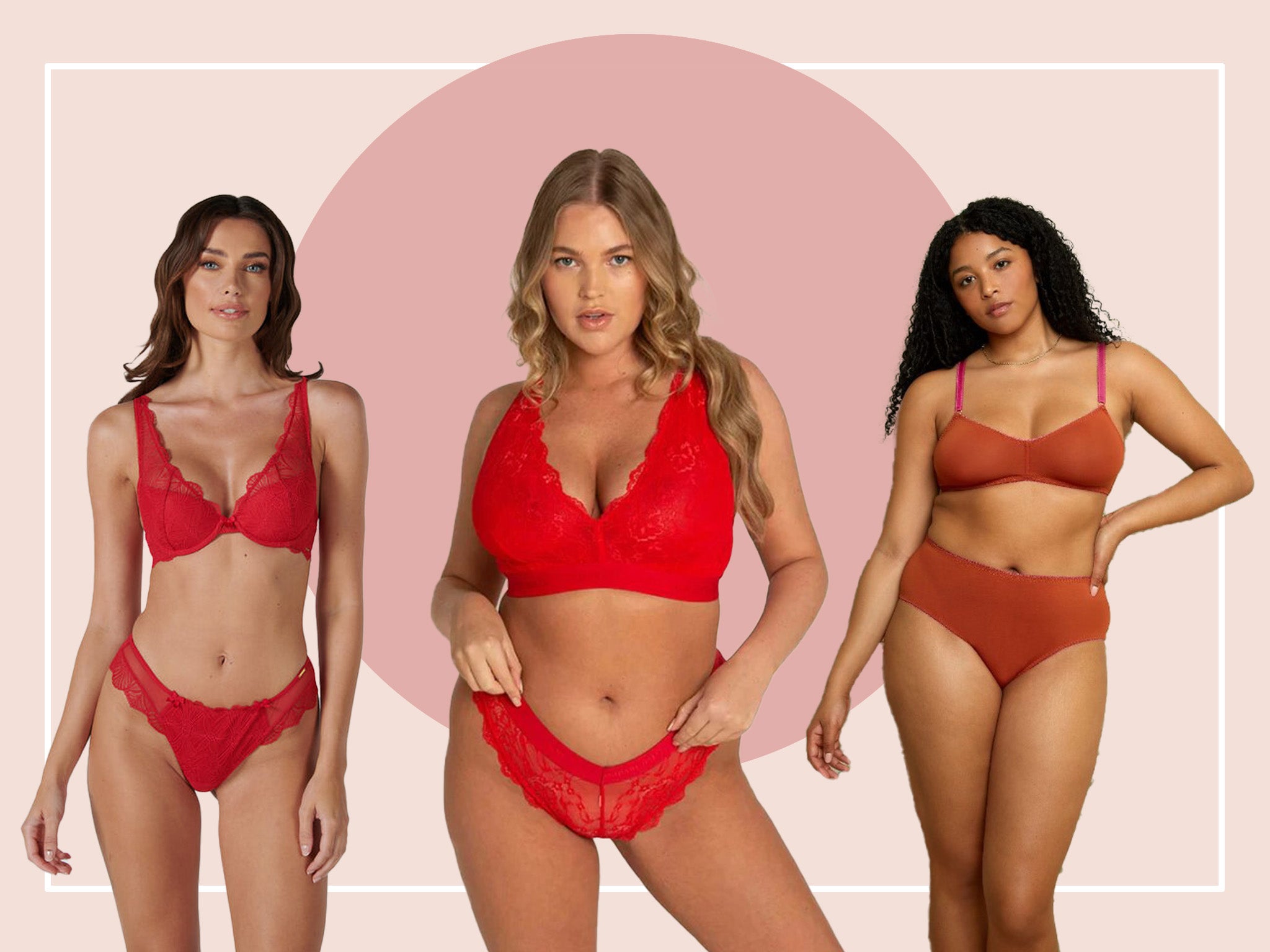 9 best red lingerie sets, from sexy bodysuits to trusty two-pieces 