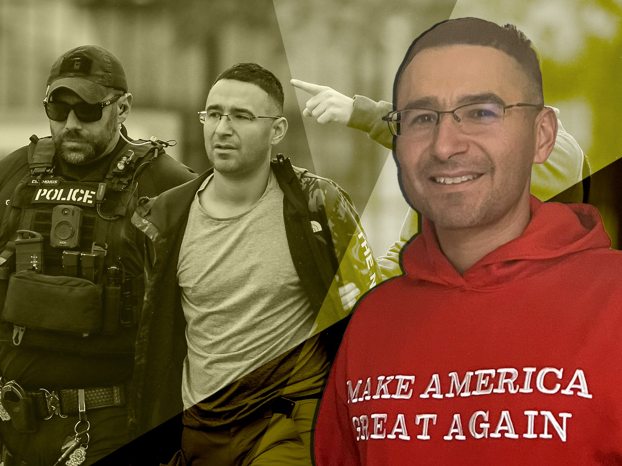 Solomon Peña was arrested on suspicion of masterminding attacks at the properties of four Democratic lawmakers