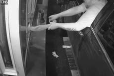 Driver arrested as video shows ‘attempted kidnap’ of bikini-clad barista with zip-ties via drive-through window