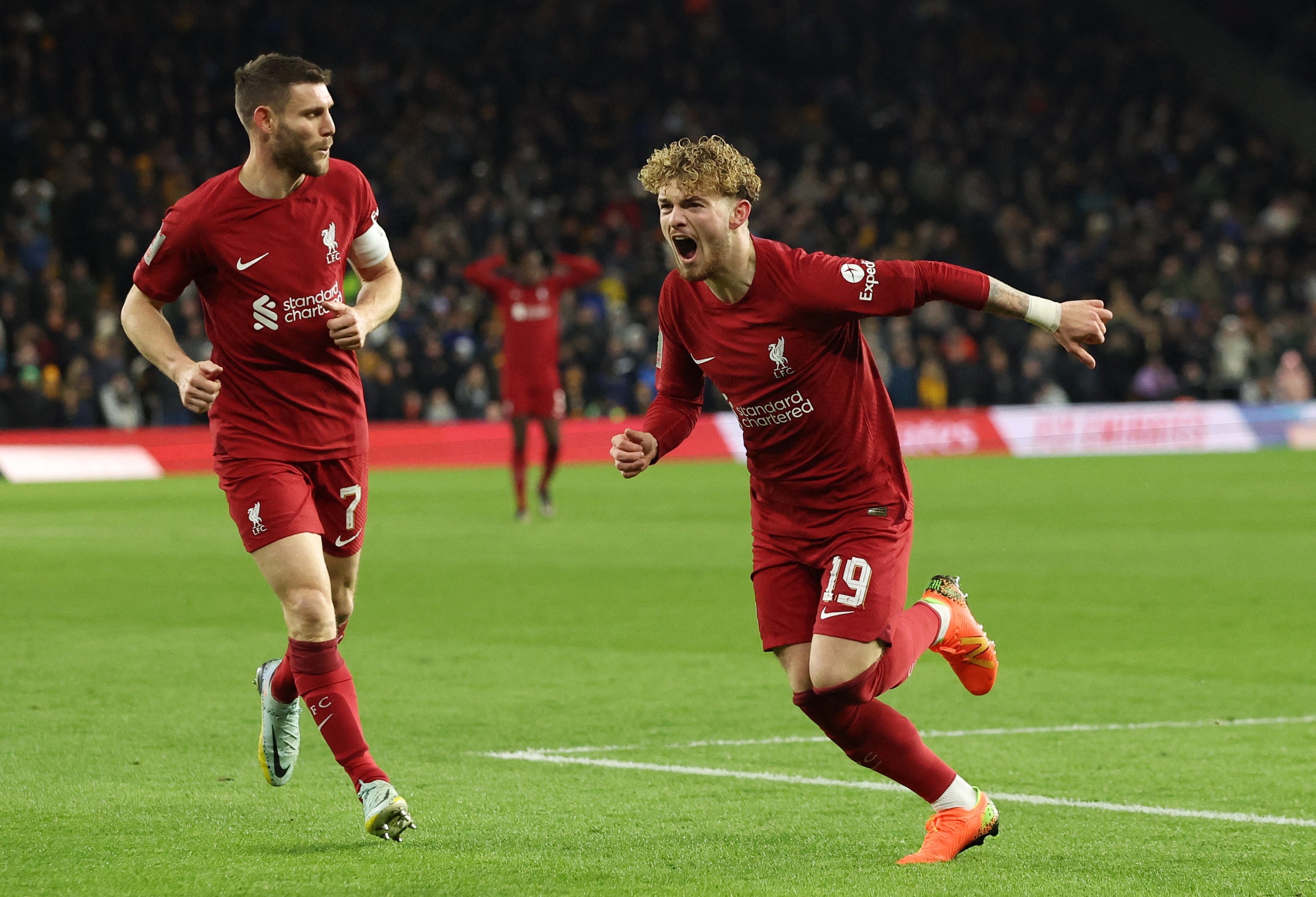 Elliott scored the only goal of the game for Liverpool