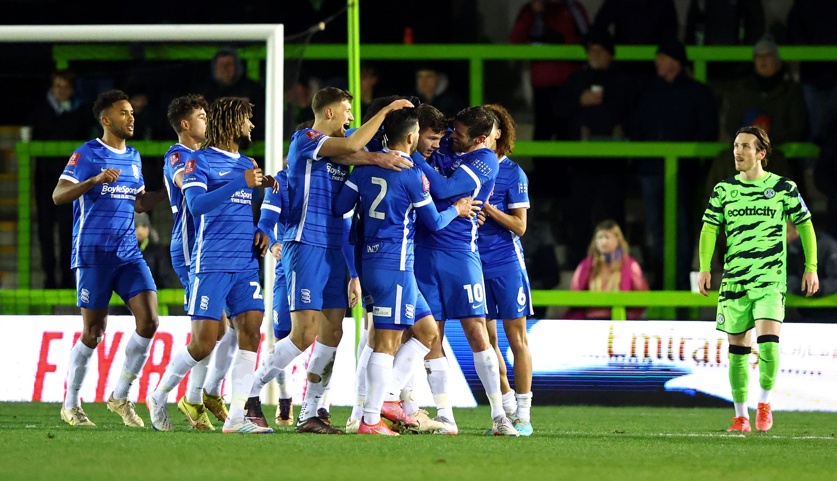 Birmingham had to come from behind to beat Forest Green of League One