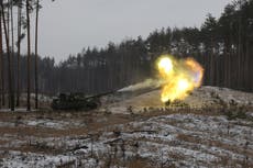 Ukraine-Russia news – live: Interior minister among 18 dead in helicopter crash near nursery in Kyiv region