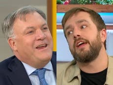 Iain Stirling shuts down Ed Balls question about Maya Jama on Good Morning Britain