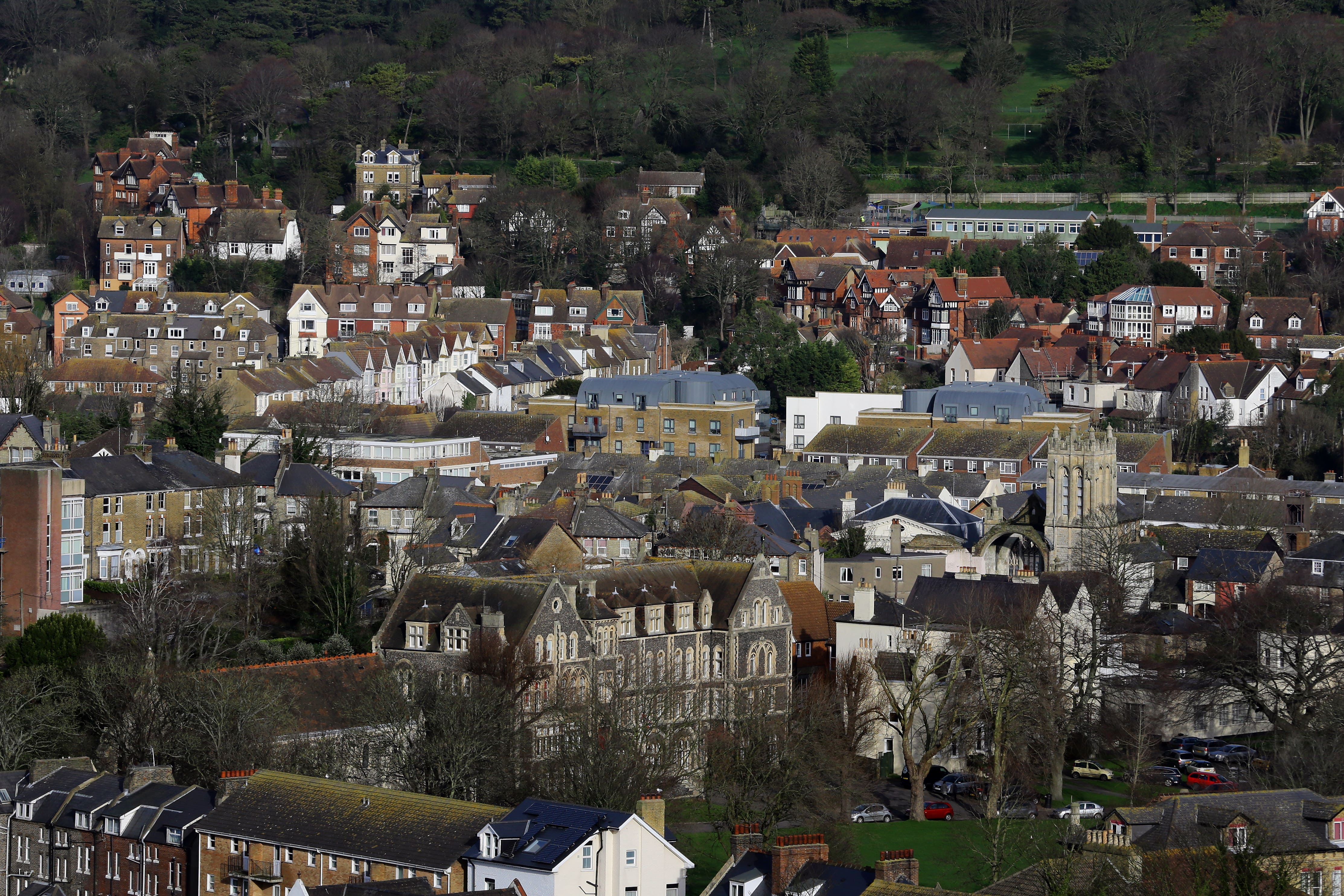 The average UK house price edged down in November from a previous record high, according to the ONS (Gareth Fuller/PA)