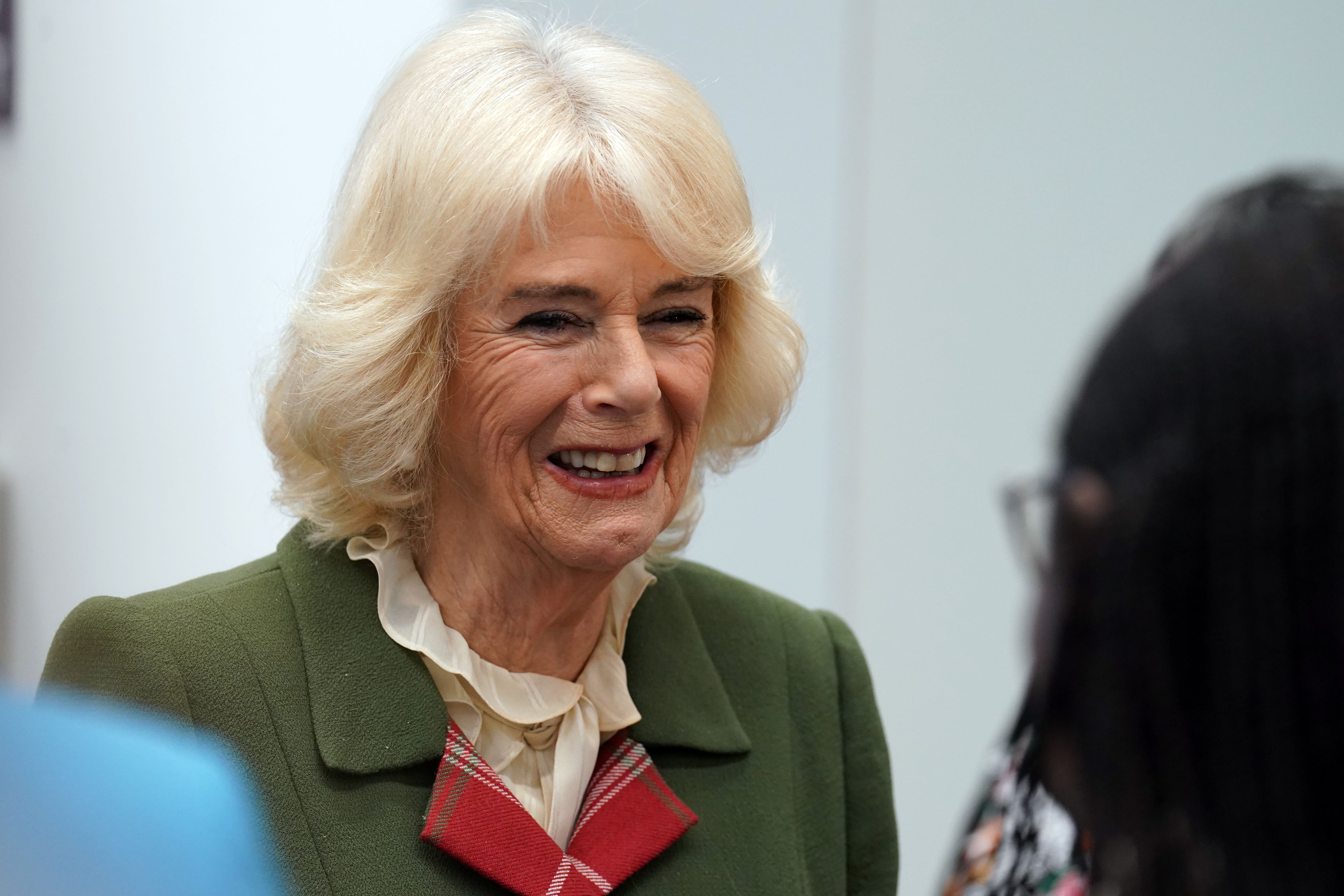 The Queen Consort visited the University of Aberdeen on Wednesday (Andrew Milligan/PA)