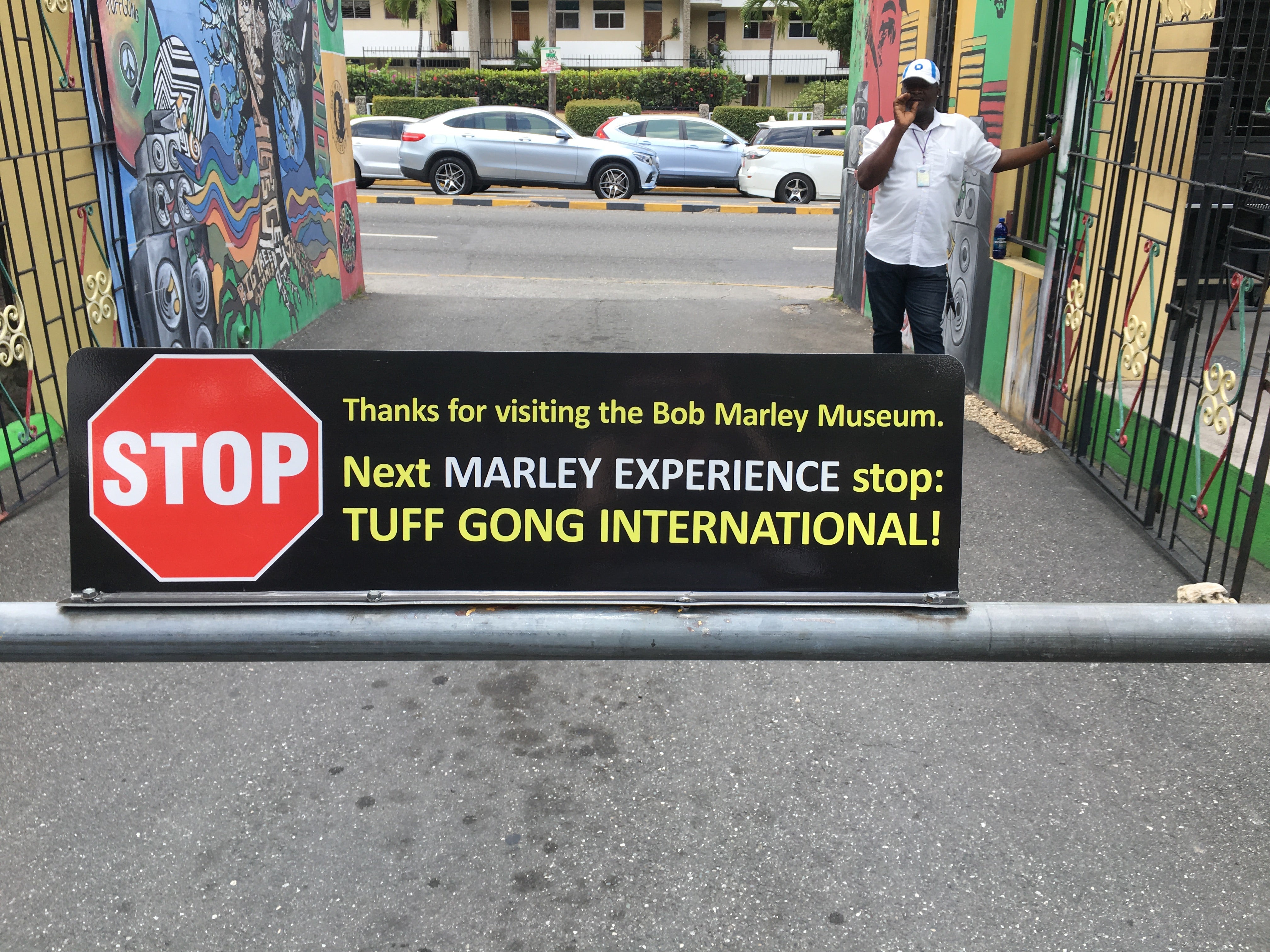 A stop on the Marley Experience tour