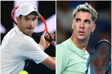 Australian Open 2023 LIVE: Andy Murray faces Thanasi Kokkinakis after Casper Ruud crashes out