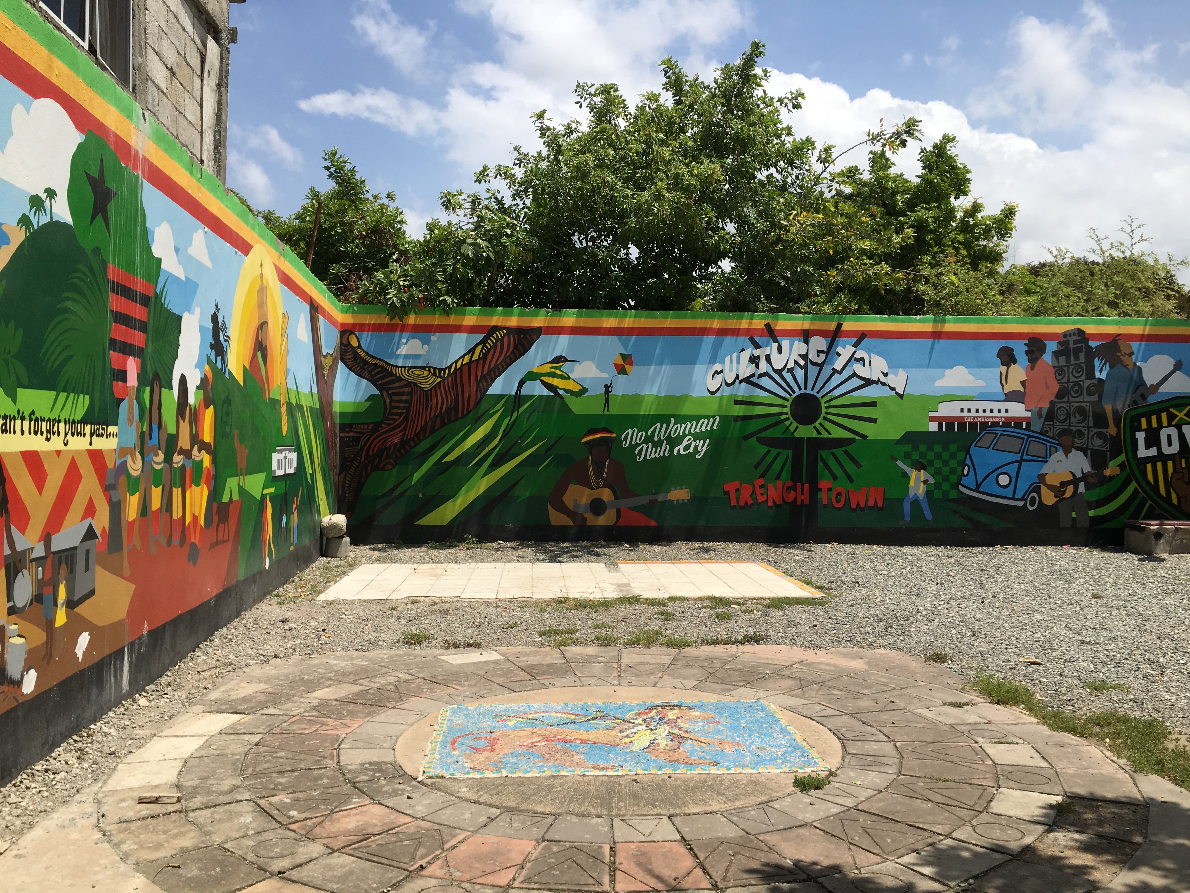 Culture Yard mural, Trenchtown