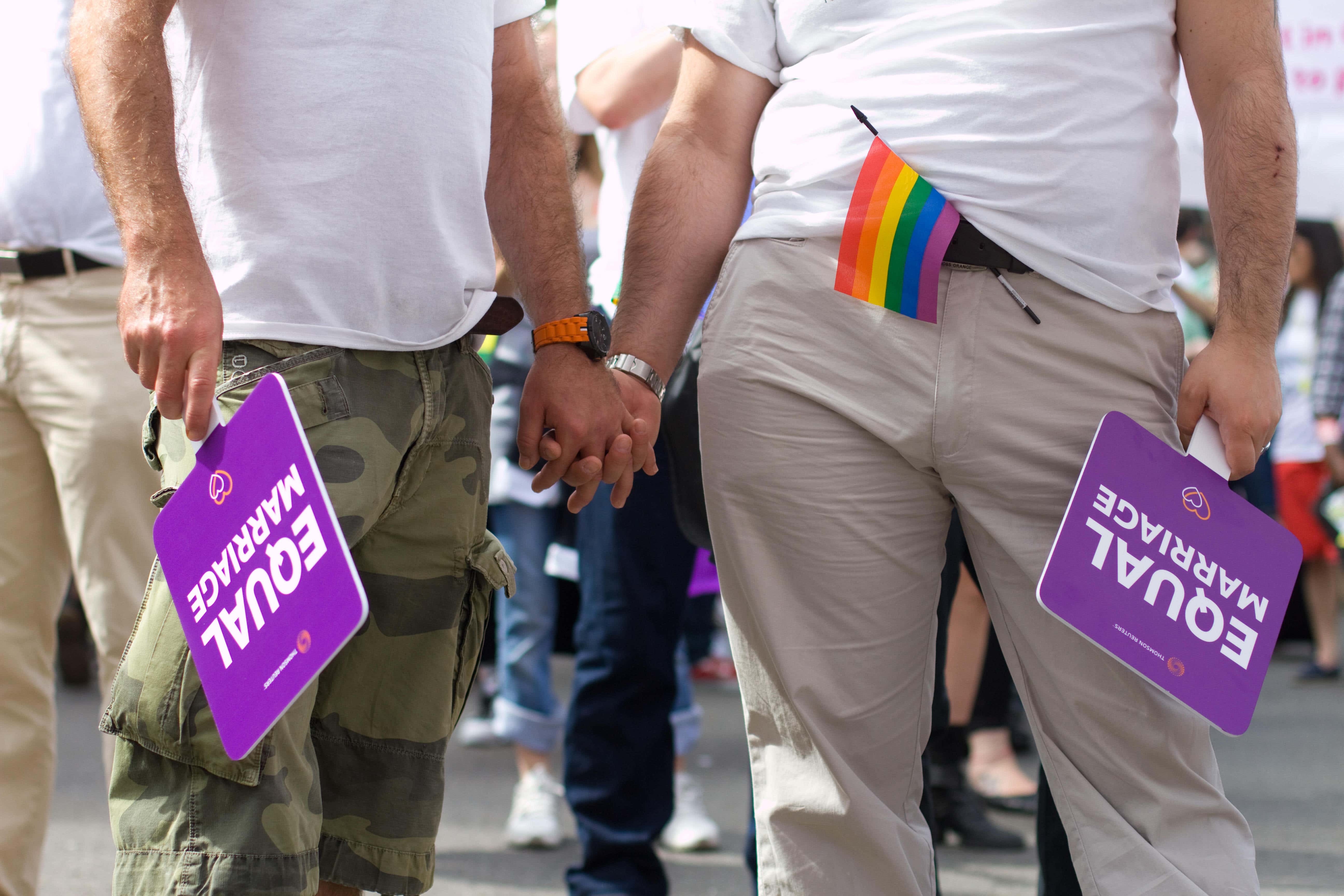 Equality campaigners and MPs have criticised the Church of England for not fully reversing its ban on same-sex marriages (Alamy/PA)