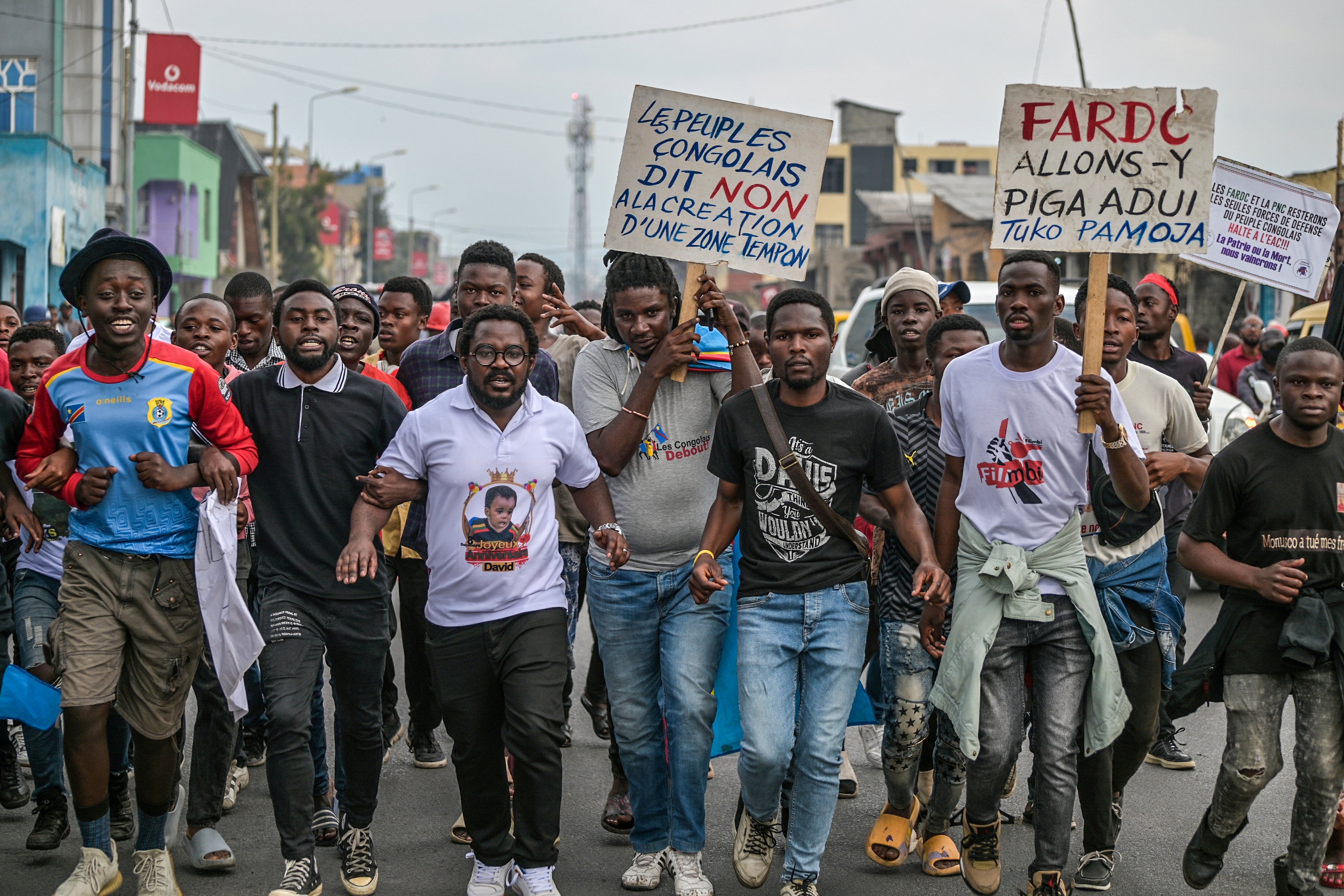 Congo UN Protests