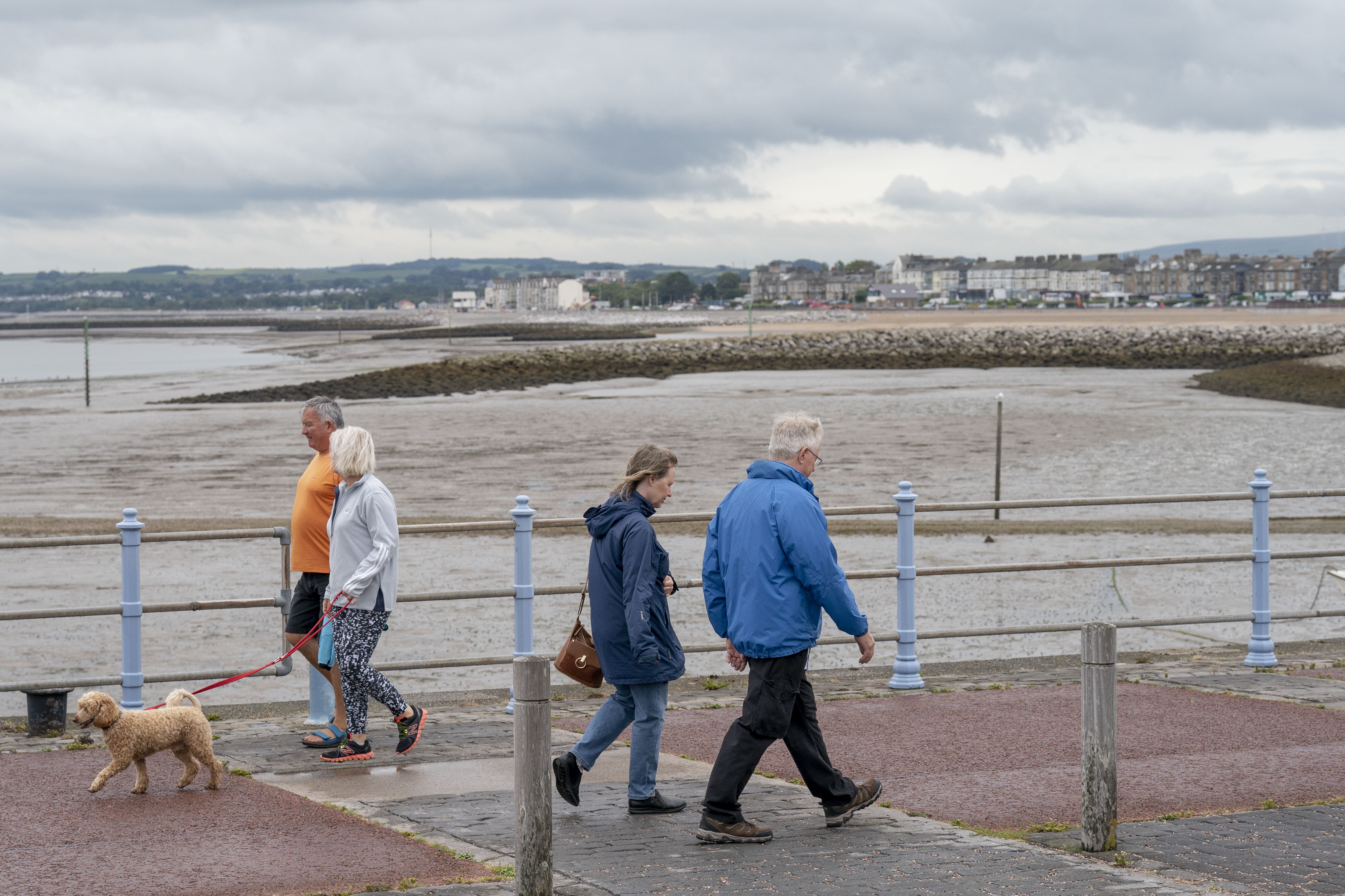 The pier in Morecambe, Lancashire (Danny Lawson/PA)