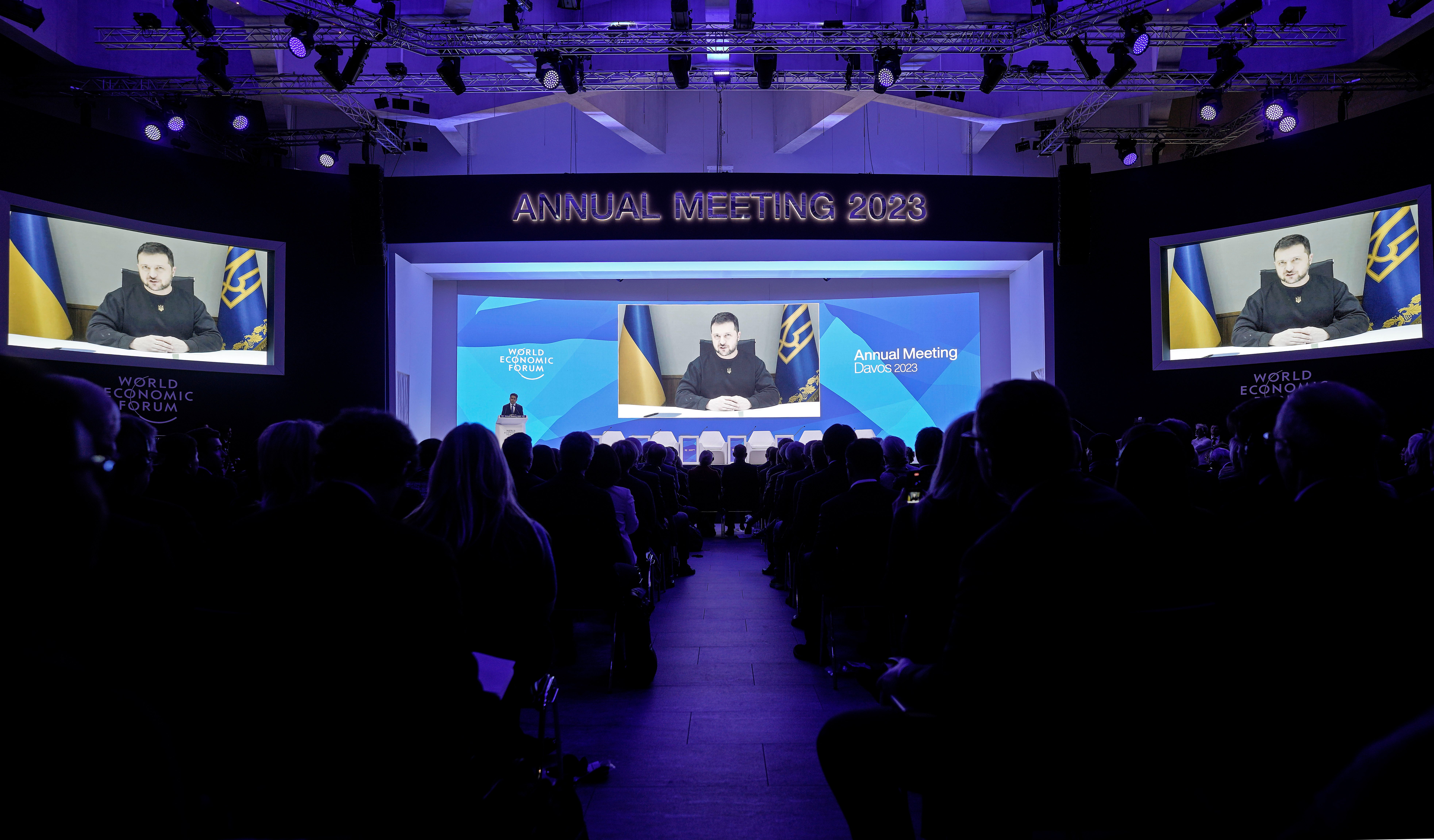 APTOPIX Switzerland Davos Forum