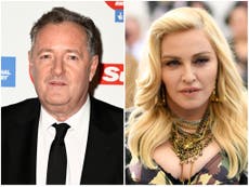 Piers Morgan blasted for ‘misogynistic’ comments made about Madonna