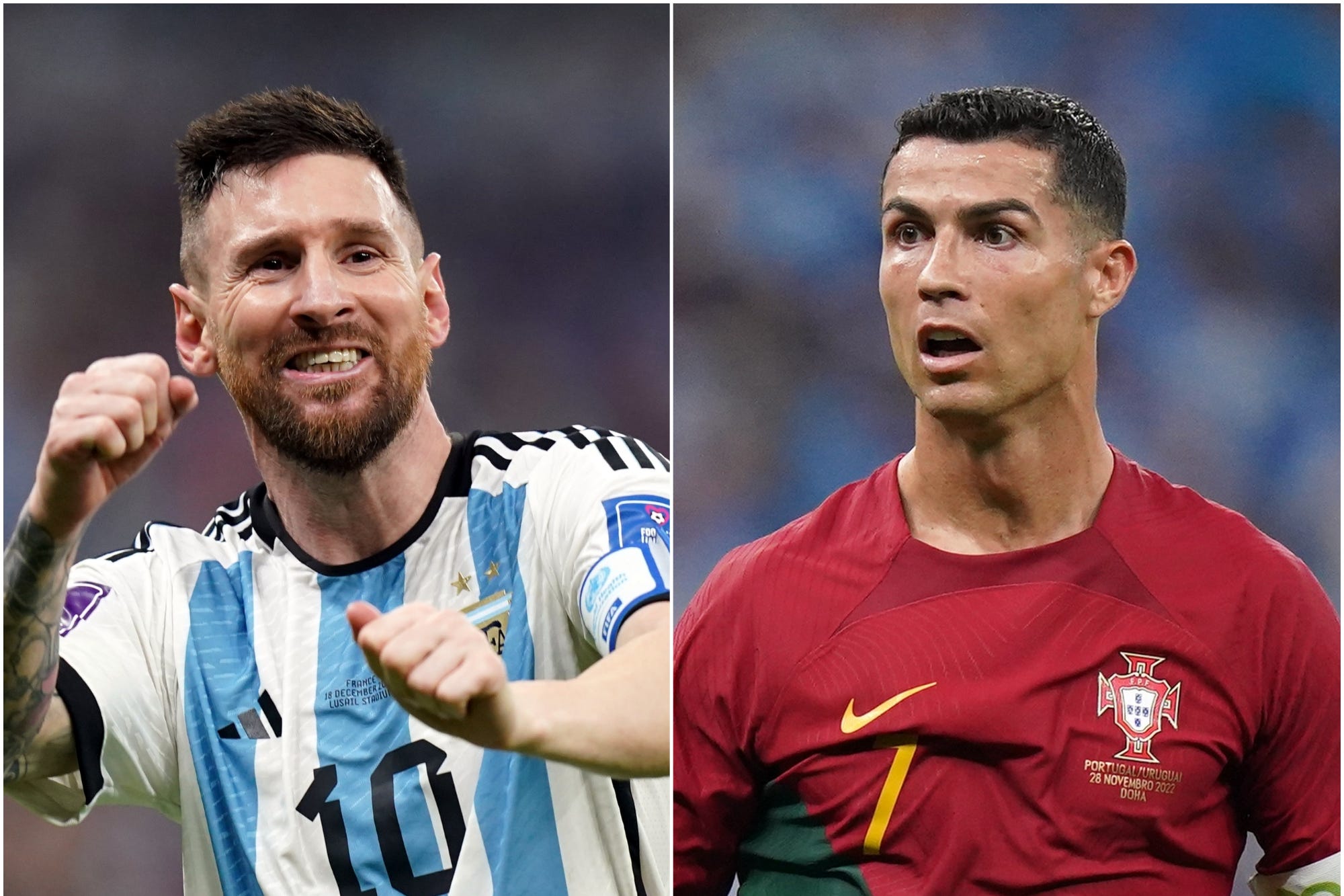 Lionel Messi and Cristiano Ronaldo dominated football for nearly two decades