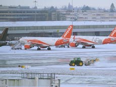 UK braces for snow and big freeze as temperatures drop to minus 3C