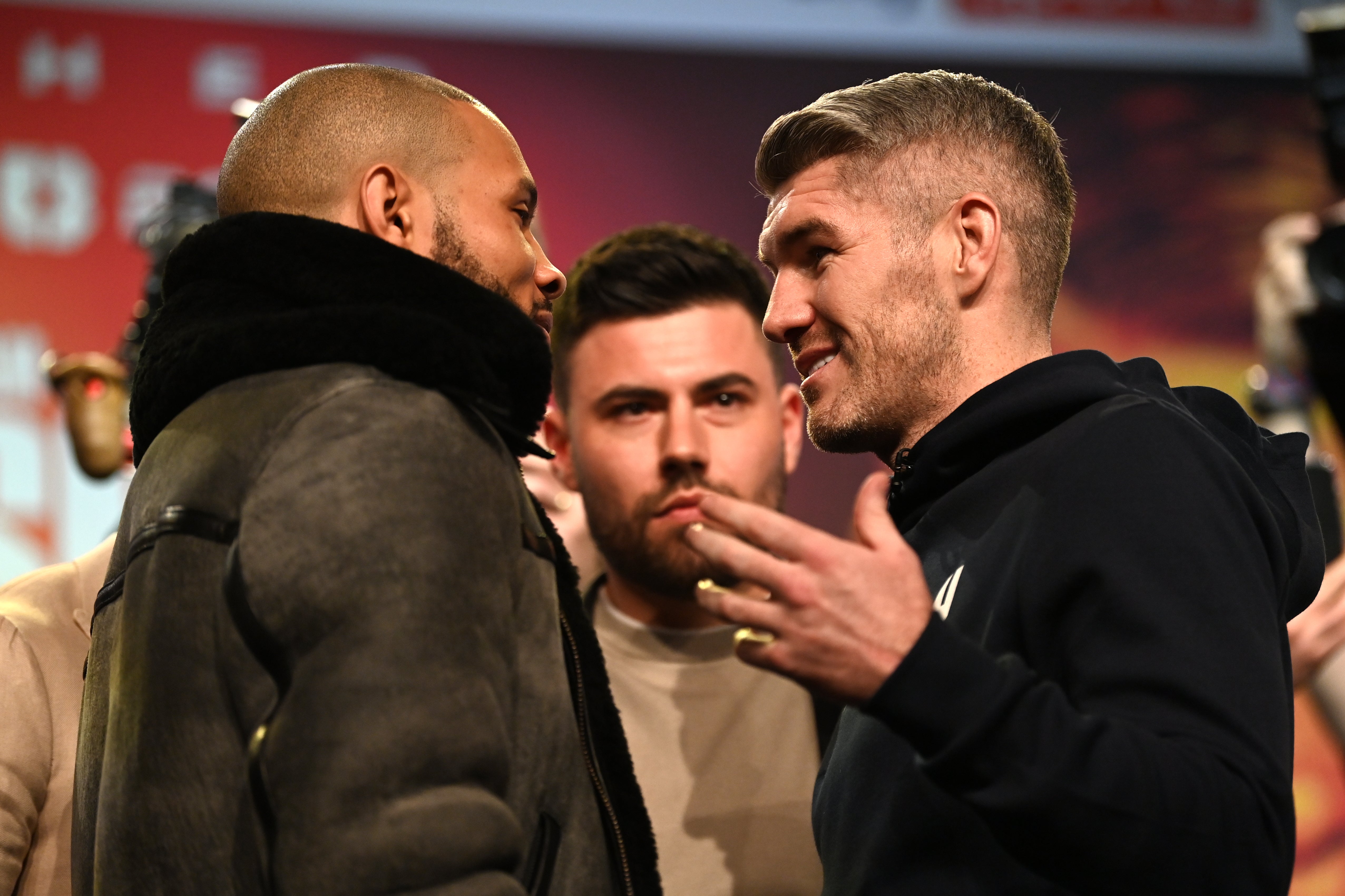 Chris Eubank Jr and Liam Smith come head to head