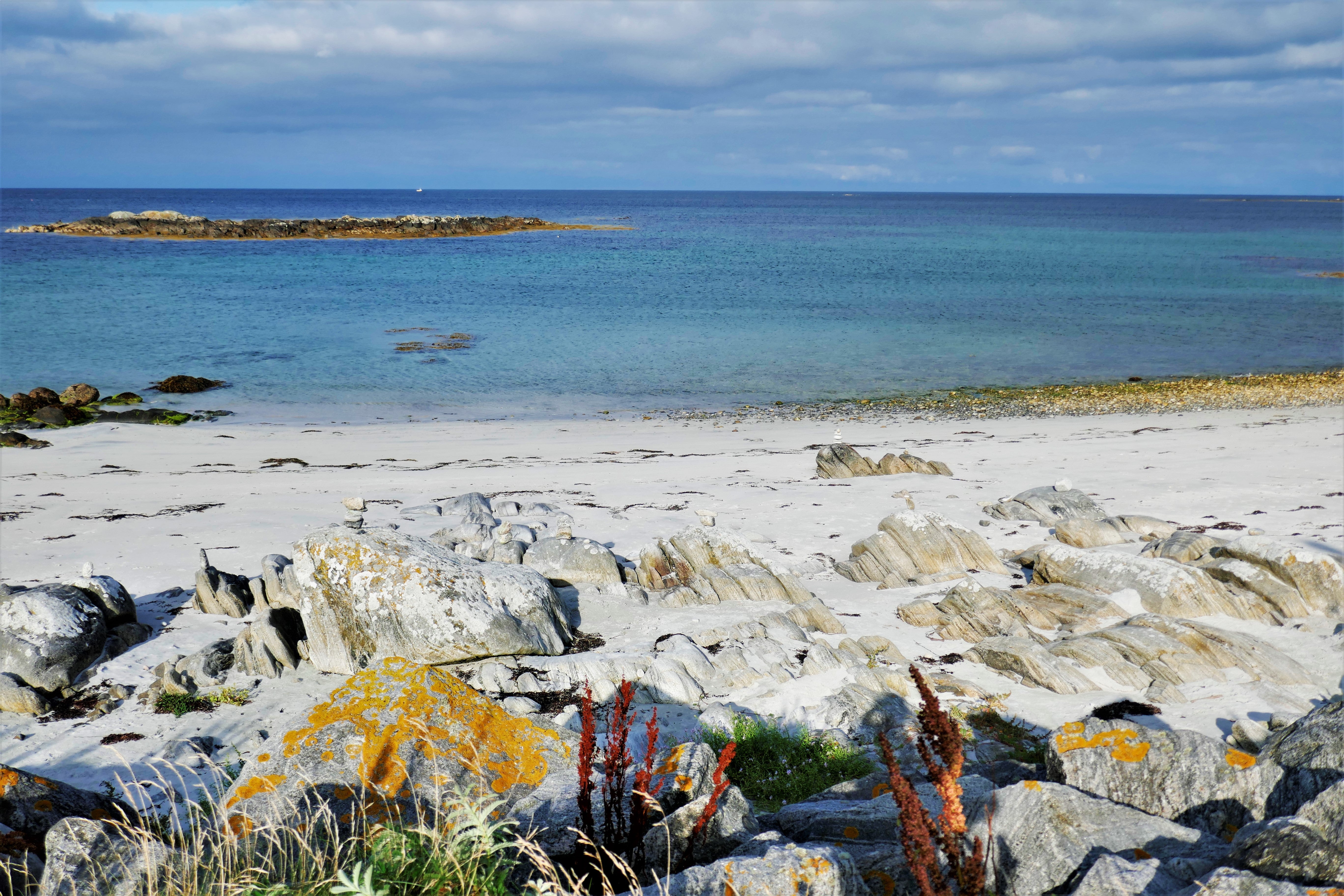 A beach on Barra Island