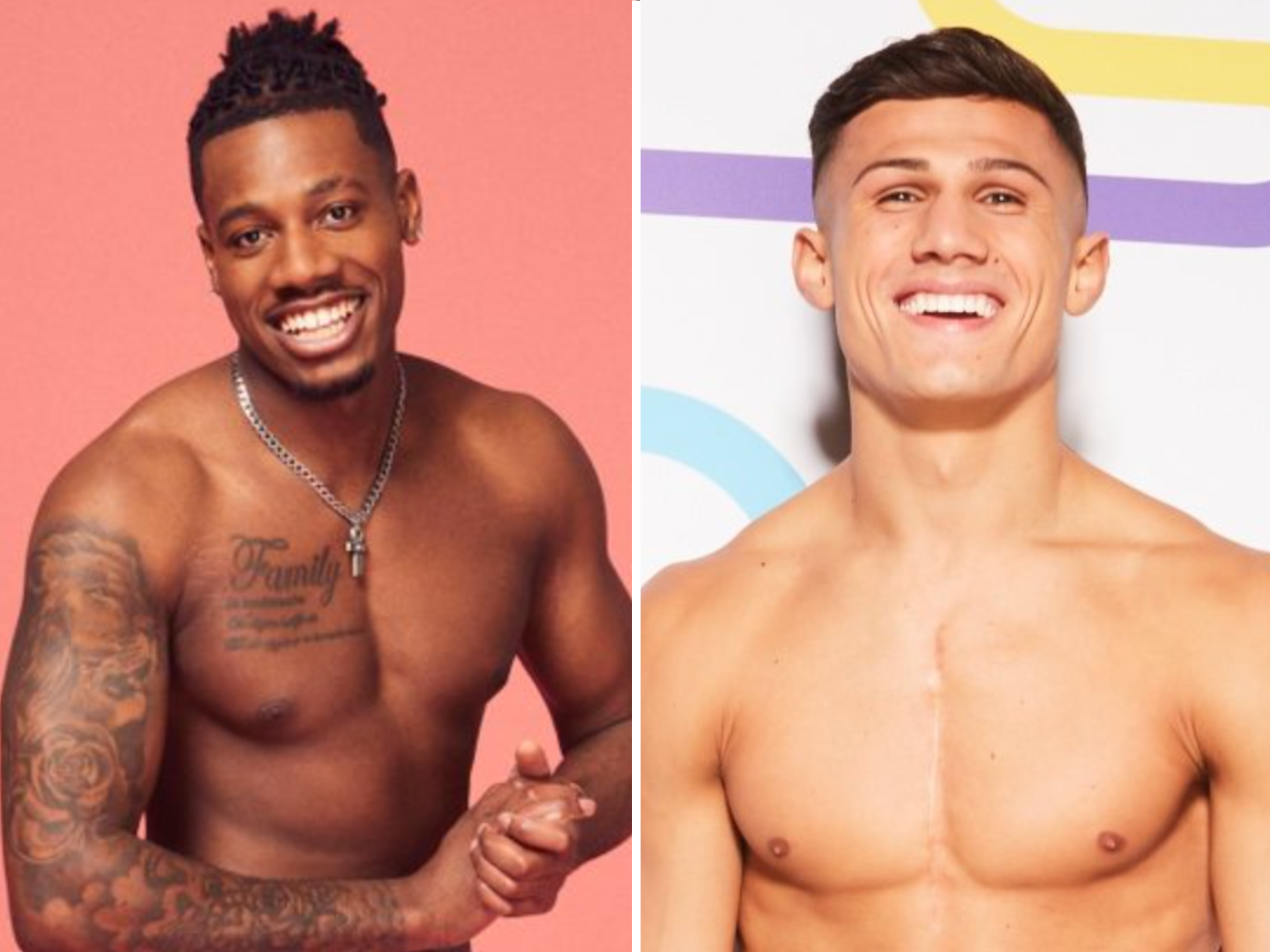 Shaq and Haris on ‘Love Island’