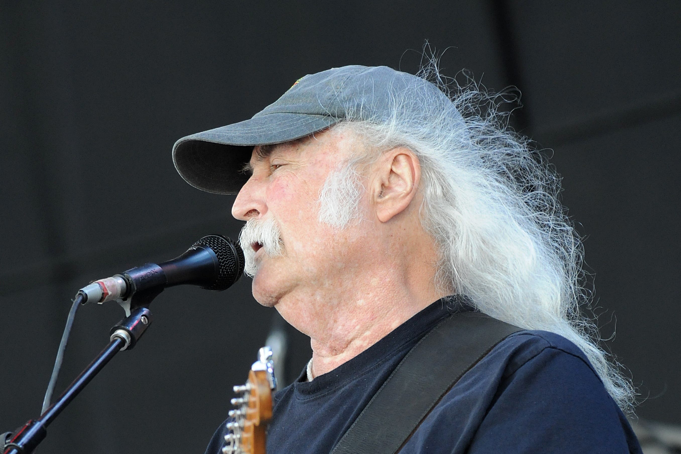 David Crosby at Glastonbury Festival in 2009