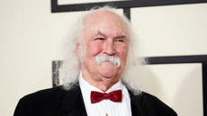 Byrds and Crosby, Stills & Nash musician David Crosby dies aged 81