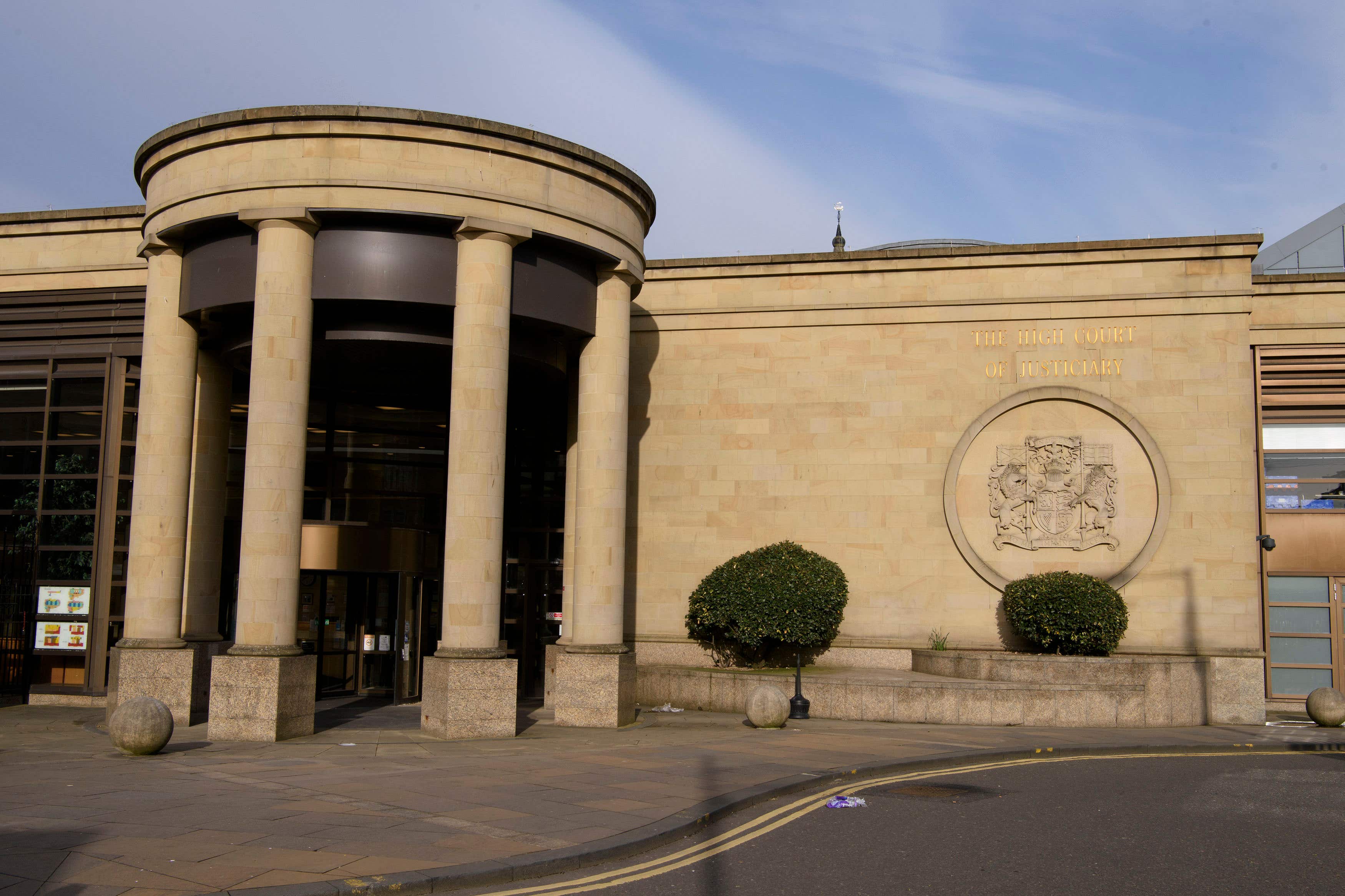 Transgender woman Isla Bryson is on trial accused of rape at the High Court in Glasgow (John Linton/PA)