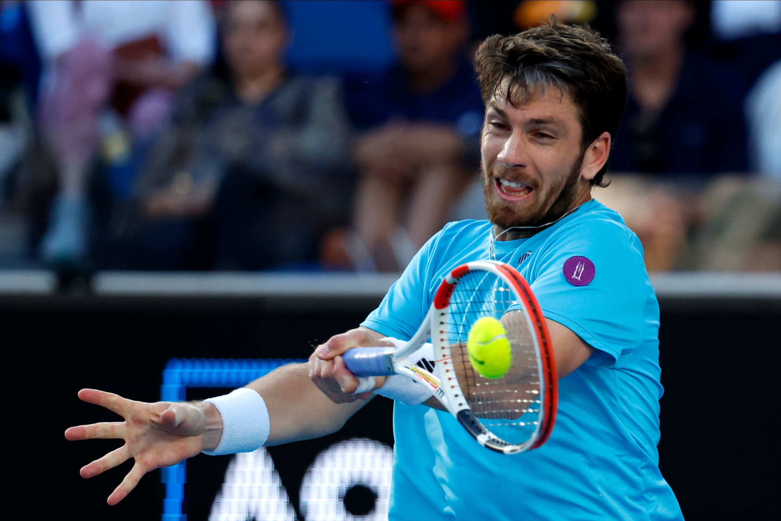 Cameron Norrie was beaten by Jiri Lehecka (Asanka Brendon Ratnayake/AP)