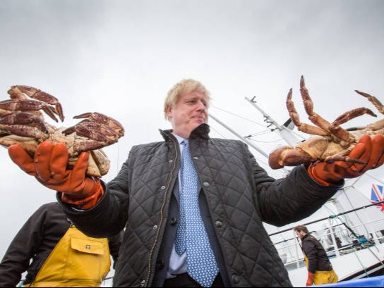 Boris Johnson in Orkney