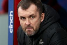 Southampton desperate to get their ‘head above water’, Nathan Jones says 