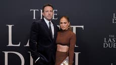 Jennifer Lopez says she had 'a little PTSD' about marrying Ben Affleck