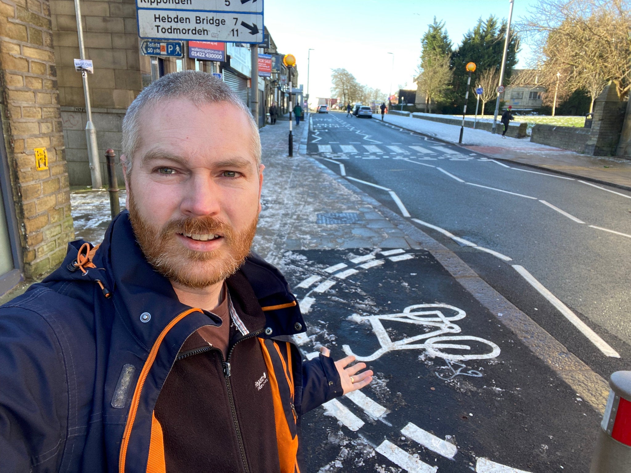 James Bakern - the Liberal Democrat leader in the local council