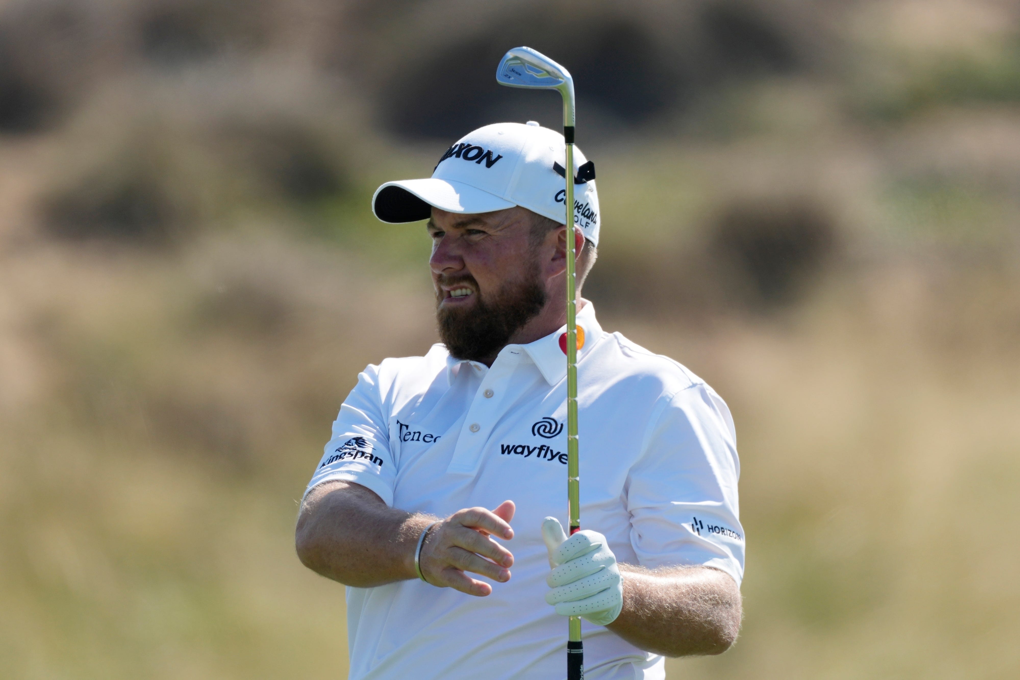 Shane Lowry holds a share of the lead (Kamran Jebreili/AP)