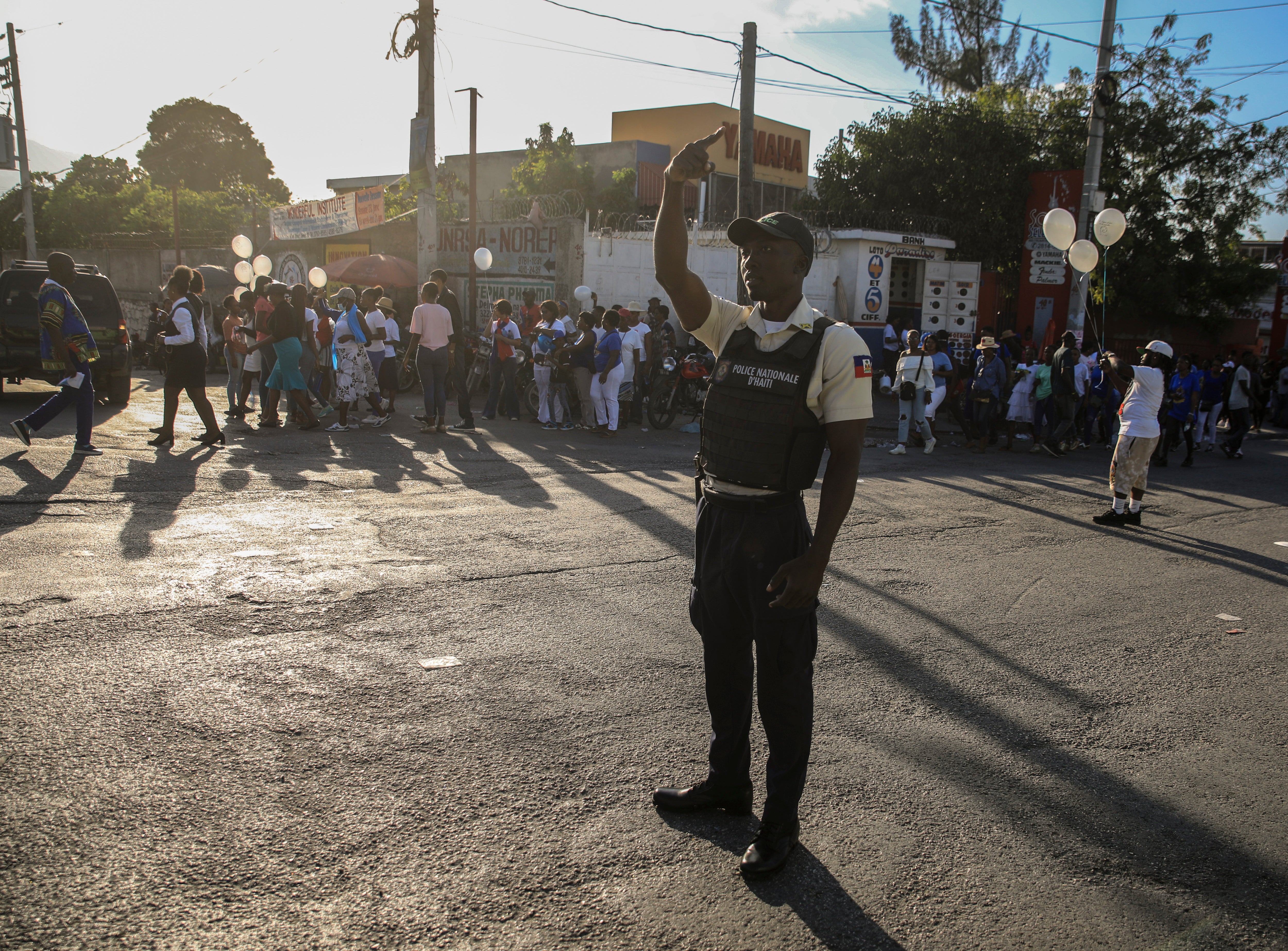 Haiti Gang Fighting Police