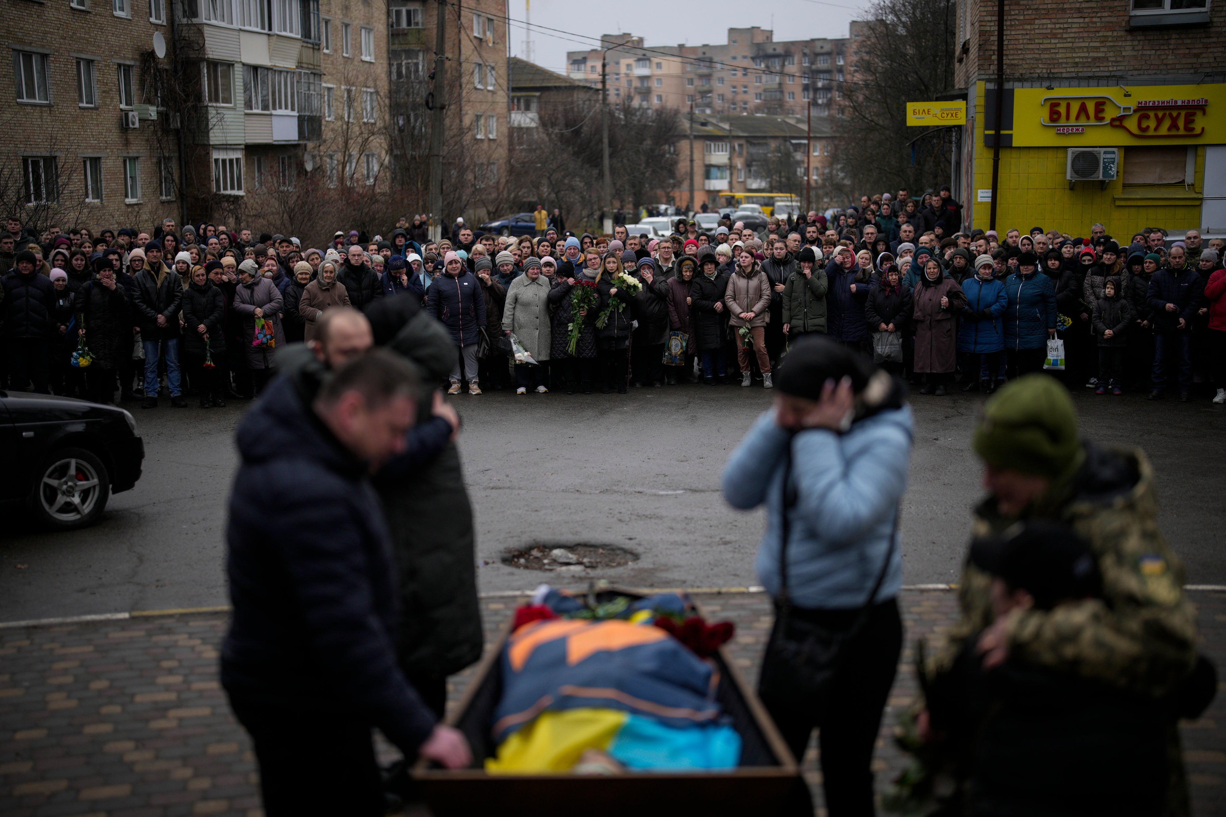 More than 8,000 civilians have been killed in Ukraine