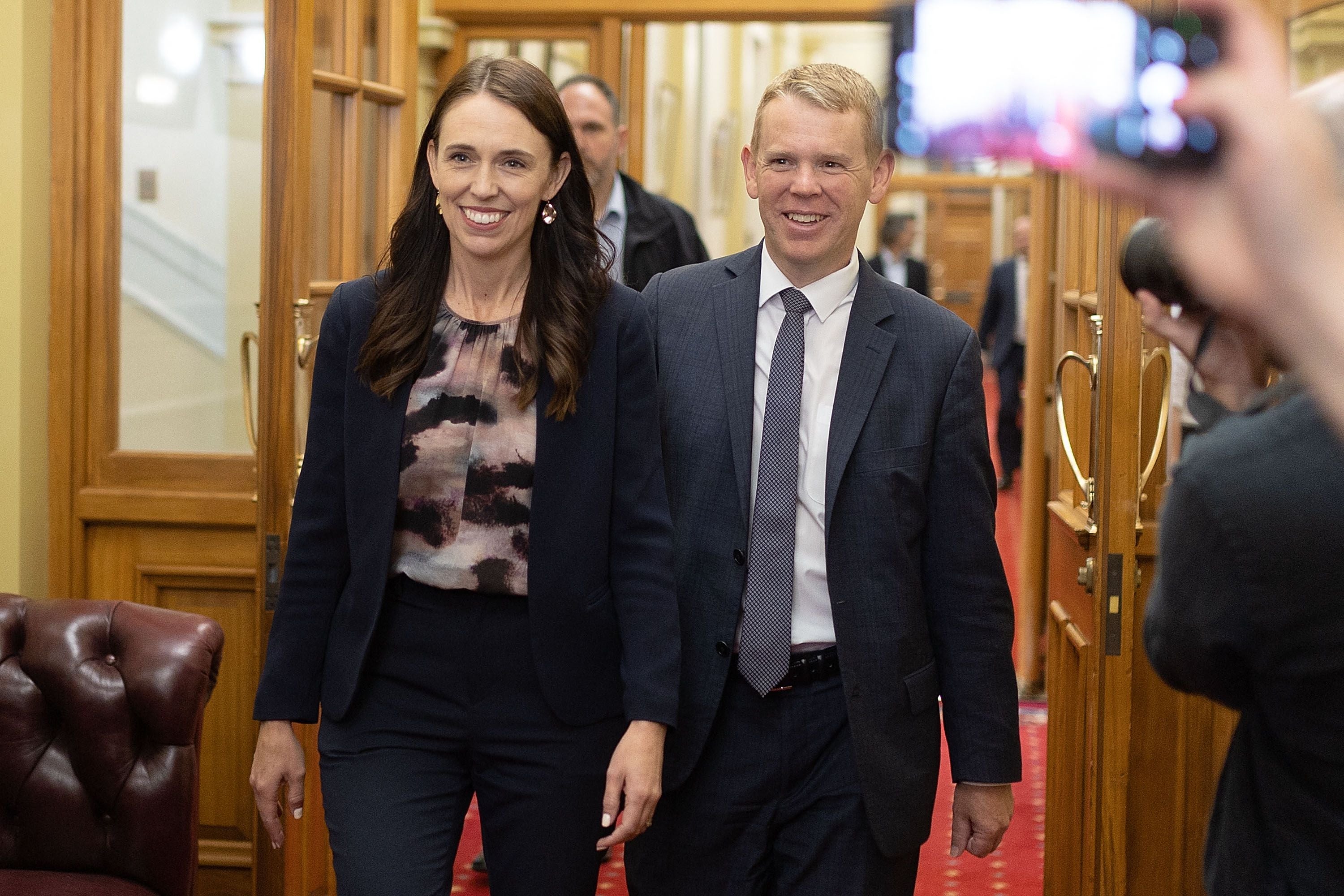 Chris Hipkins will be sworn in on Wednesday, a day after Jacinda Ardern’s last engagements