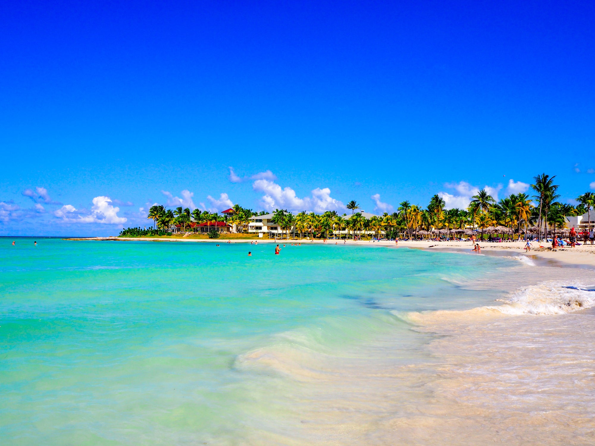 Varadero beach epitomises the beauty of Cuba, and November is right at the start of the dry season