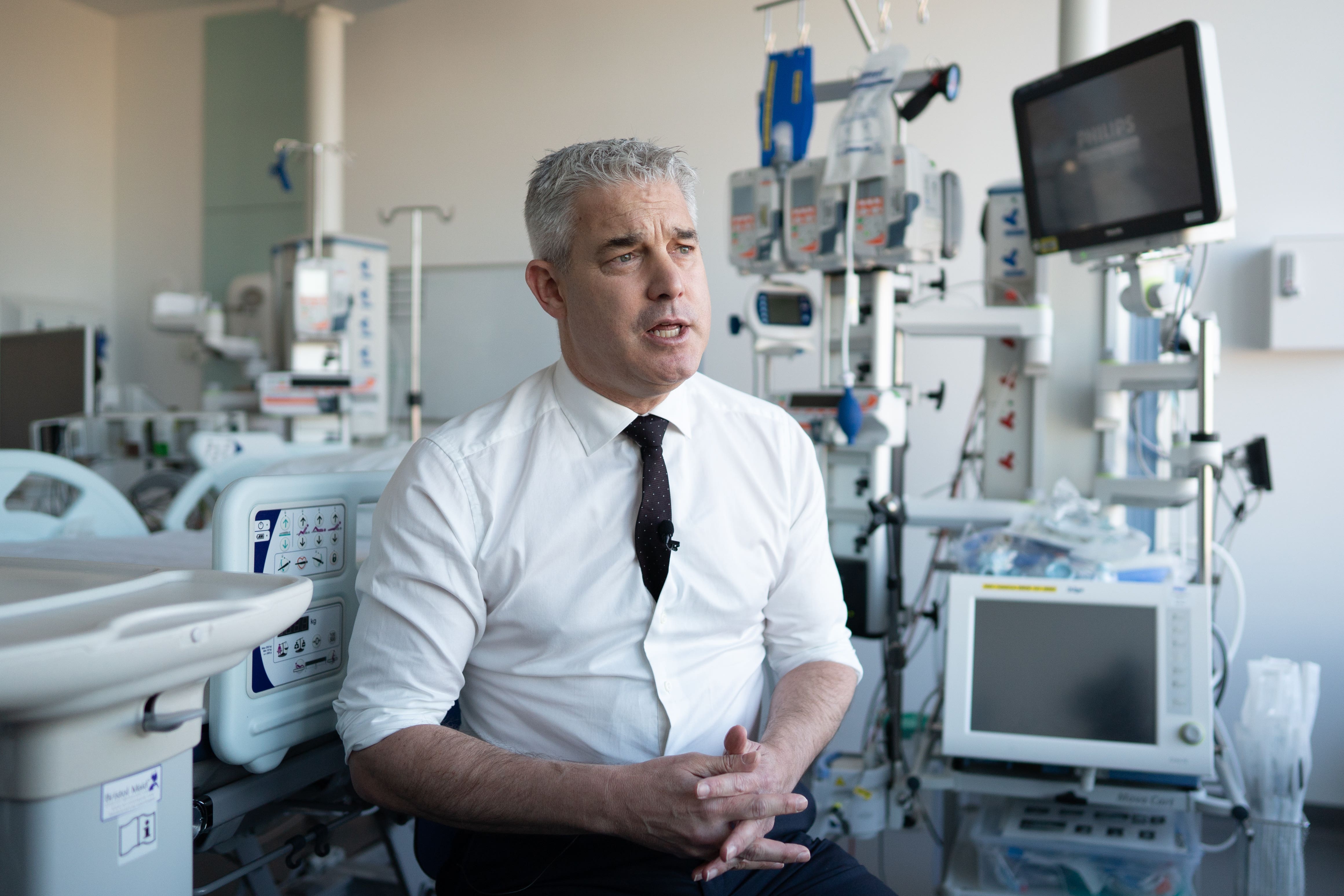 Health Secretary Steve Barclay said strikes are disappointing and described union talks as constructive (Stefan Rousseau/PA)