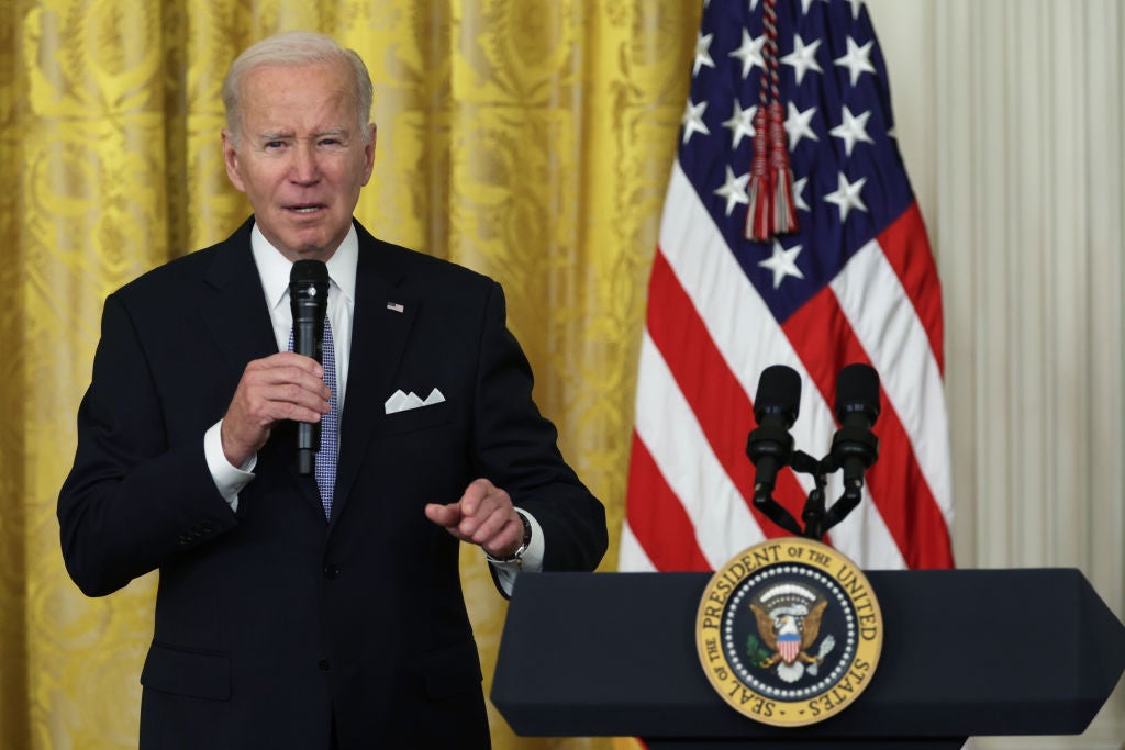 US President Joe Biden