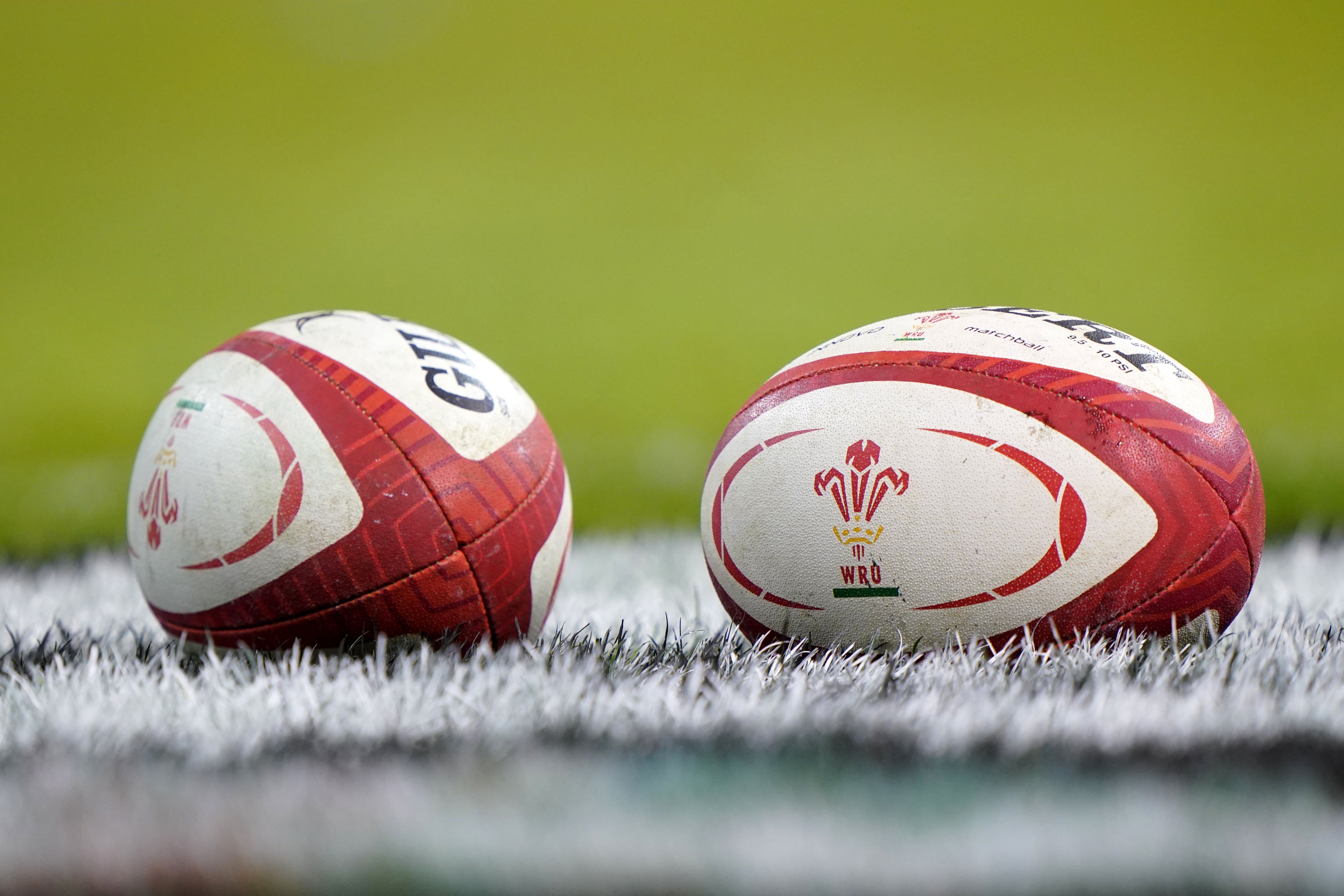 Rugby balls (Joe Giddens/PA)