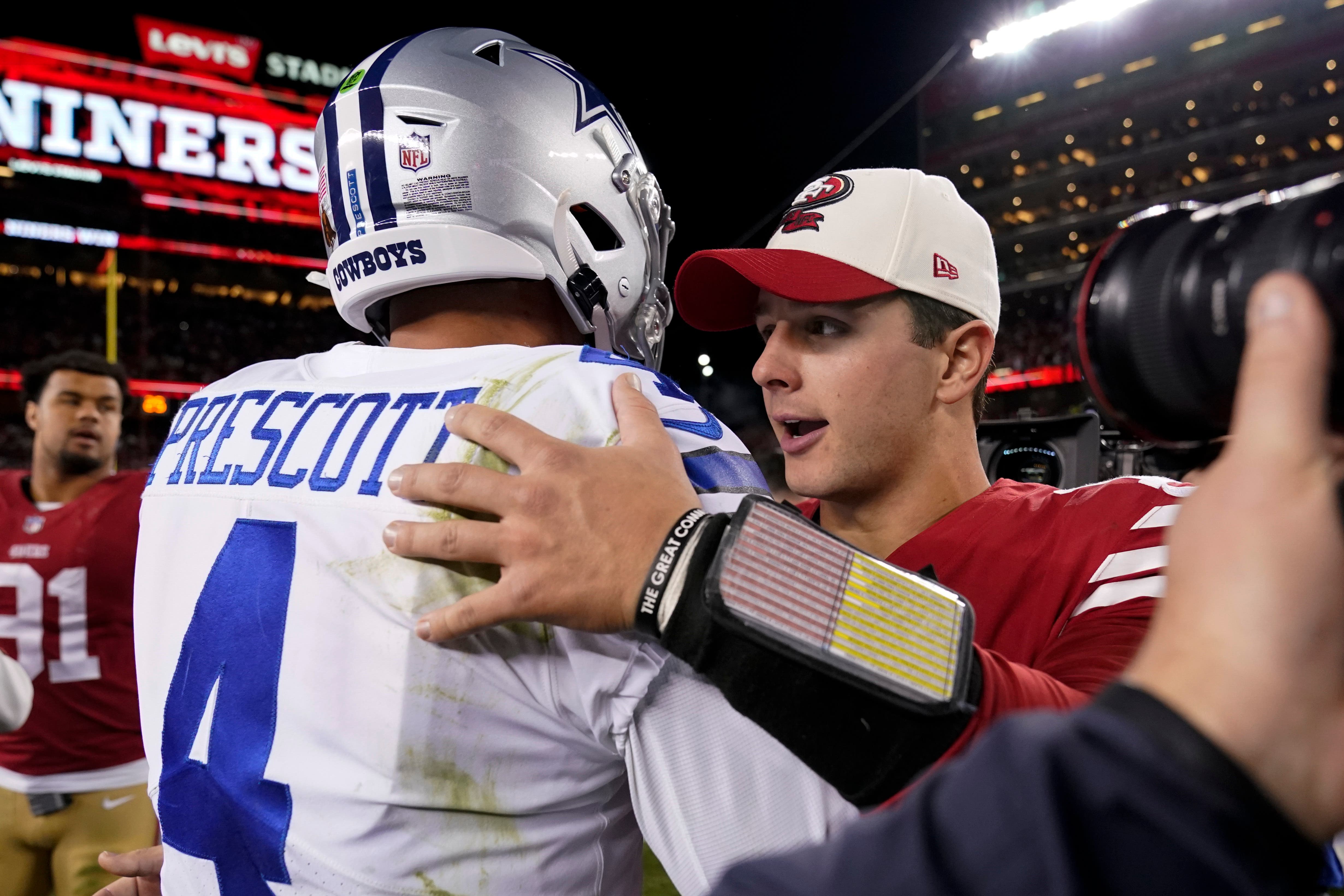 The San Francisco 49ers and the Cincinnati Bengals were both victorious in their divisional clashes as they each moved within one game of the Super Bowl (Godofredo A Vasquez/AP)