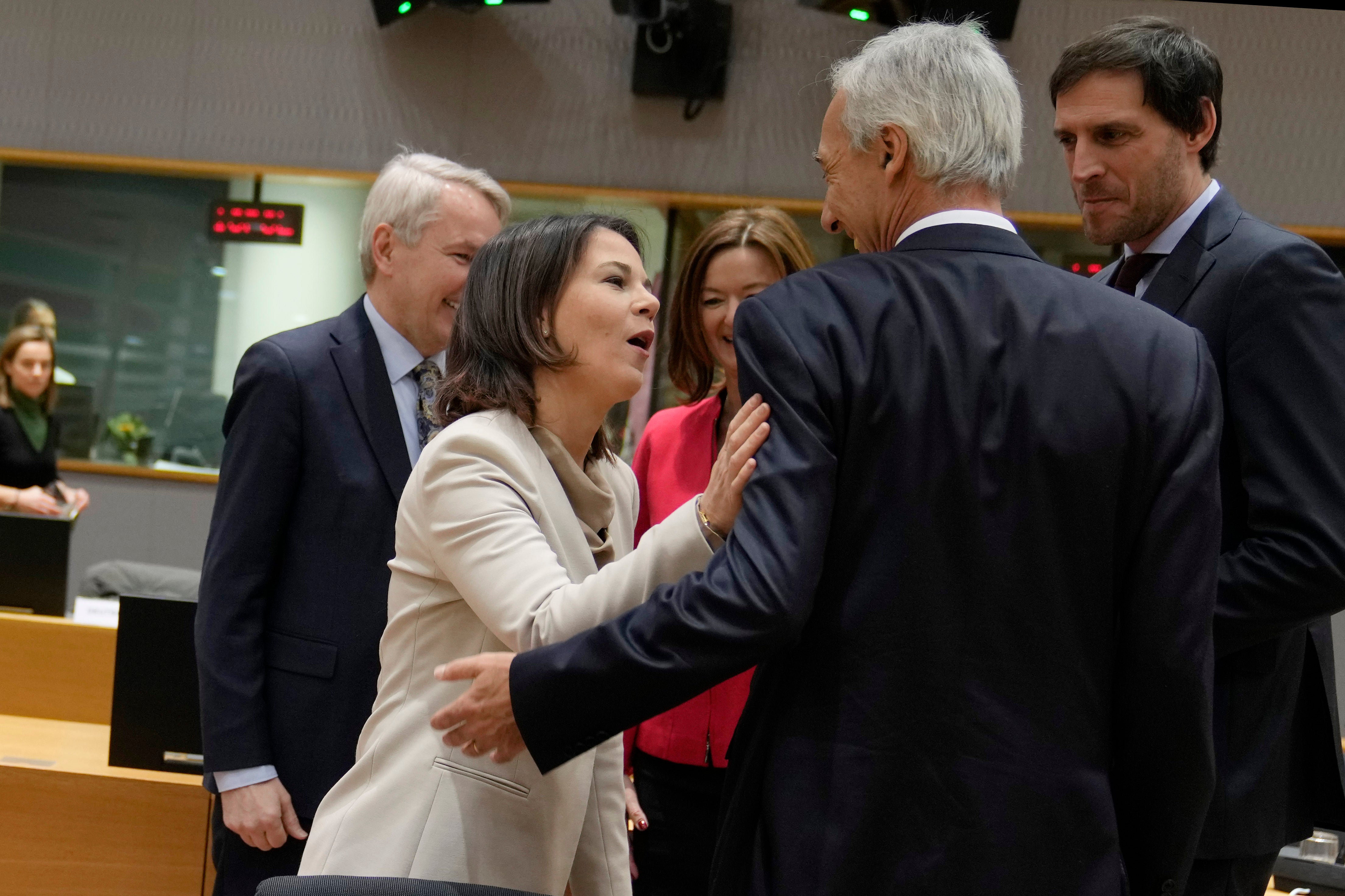 Belgium EU Foreign Ministers