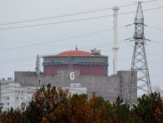 Ukraine-Russia news – live: Fears over Europe’s largest nuclear plant grow