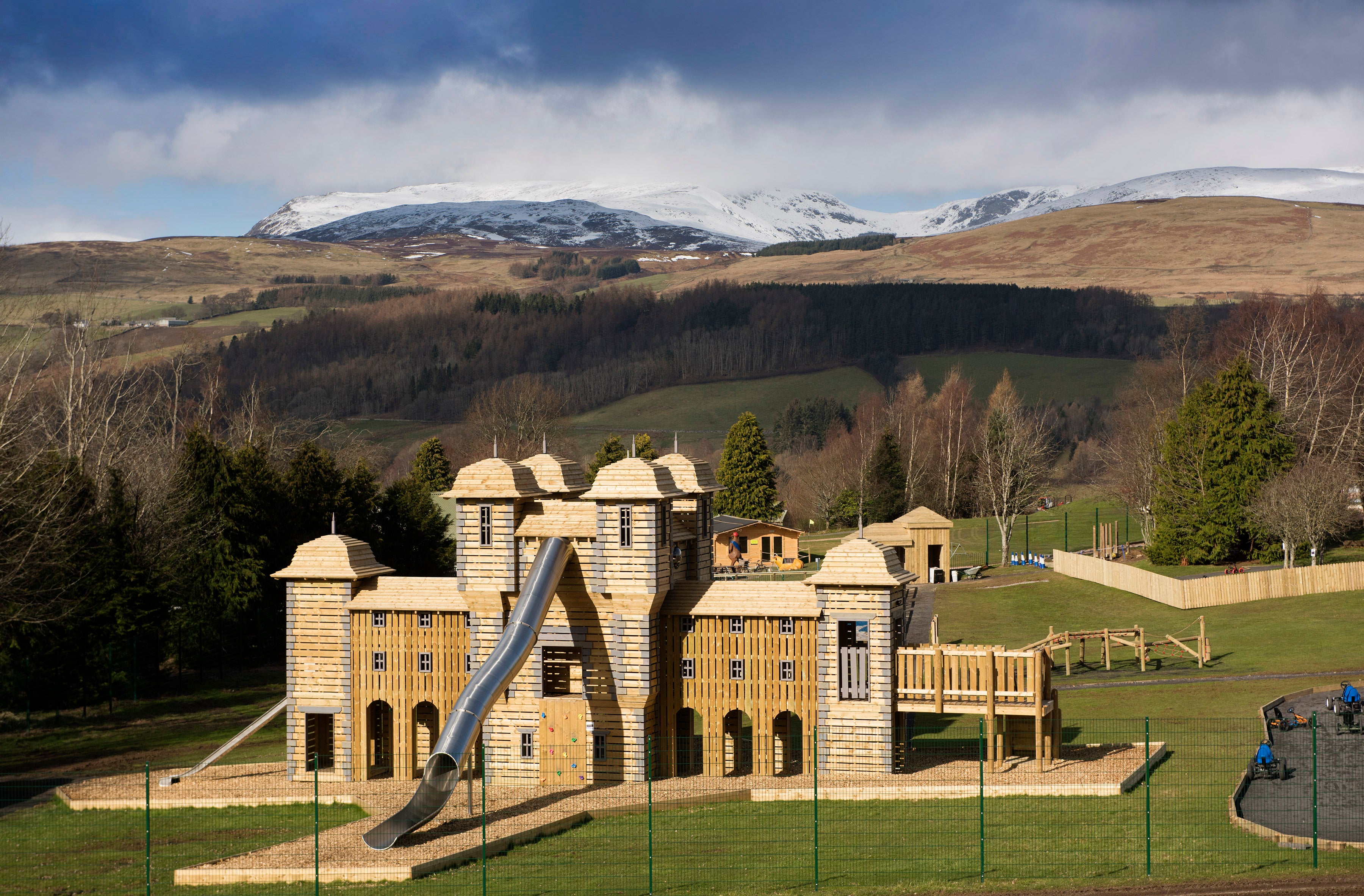 Action Glen adventure park at Crieff Hydro