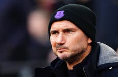 Frank Lampard sacked as Everton manager